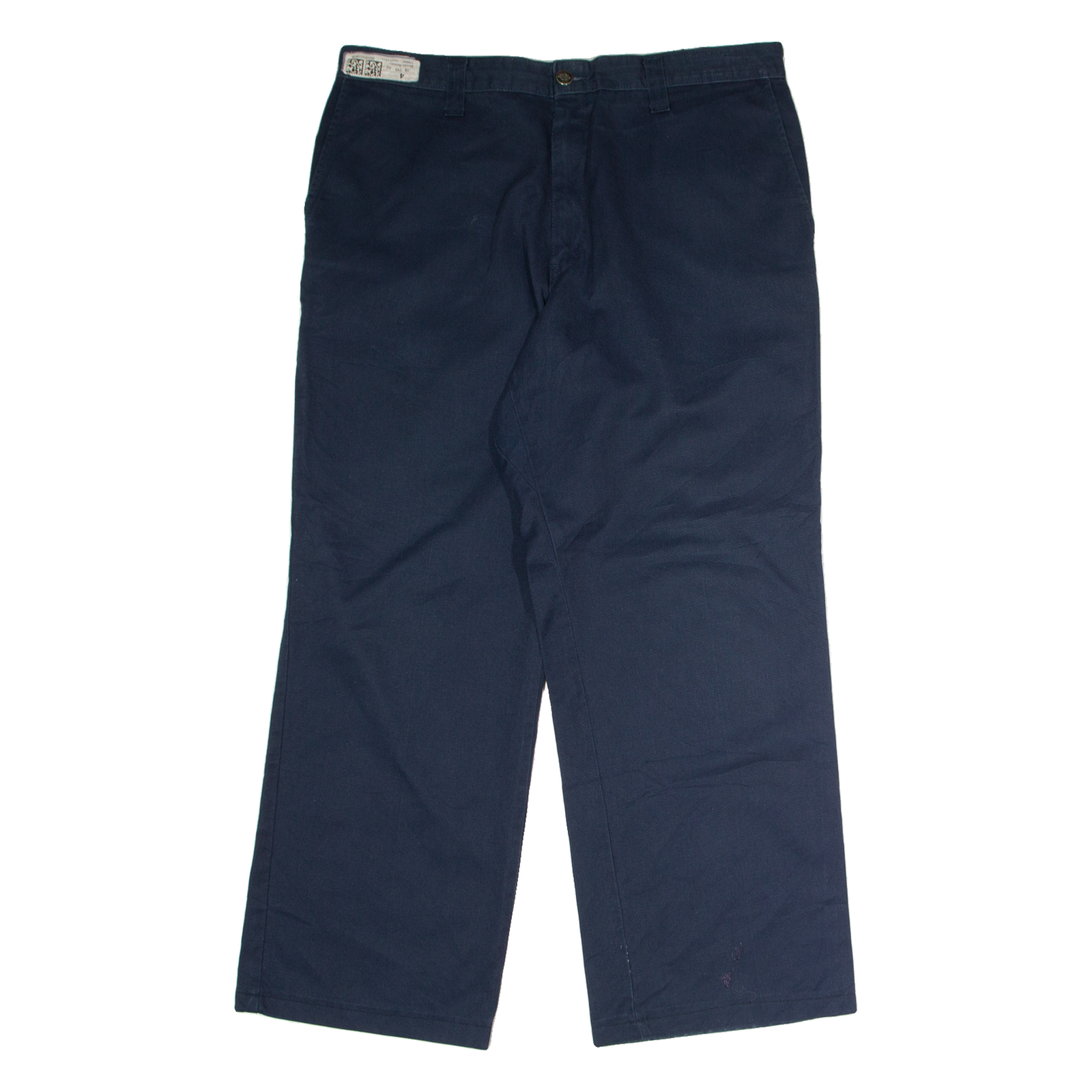DICKIES Workwear Mens Twill Trousers Blue Regular Straight W36 L28 Refurbished - N/A refurbished available on Cerqular