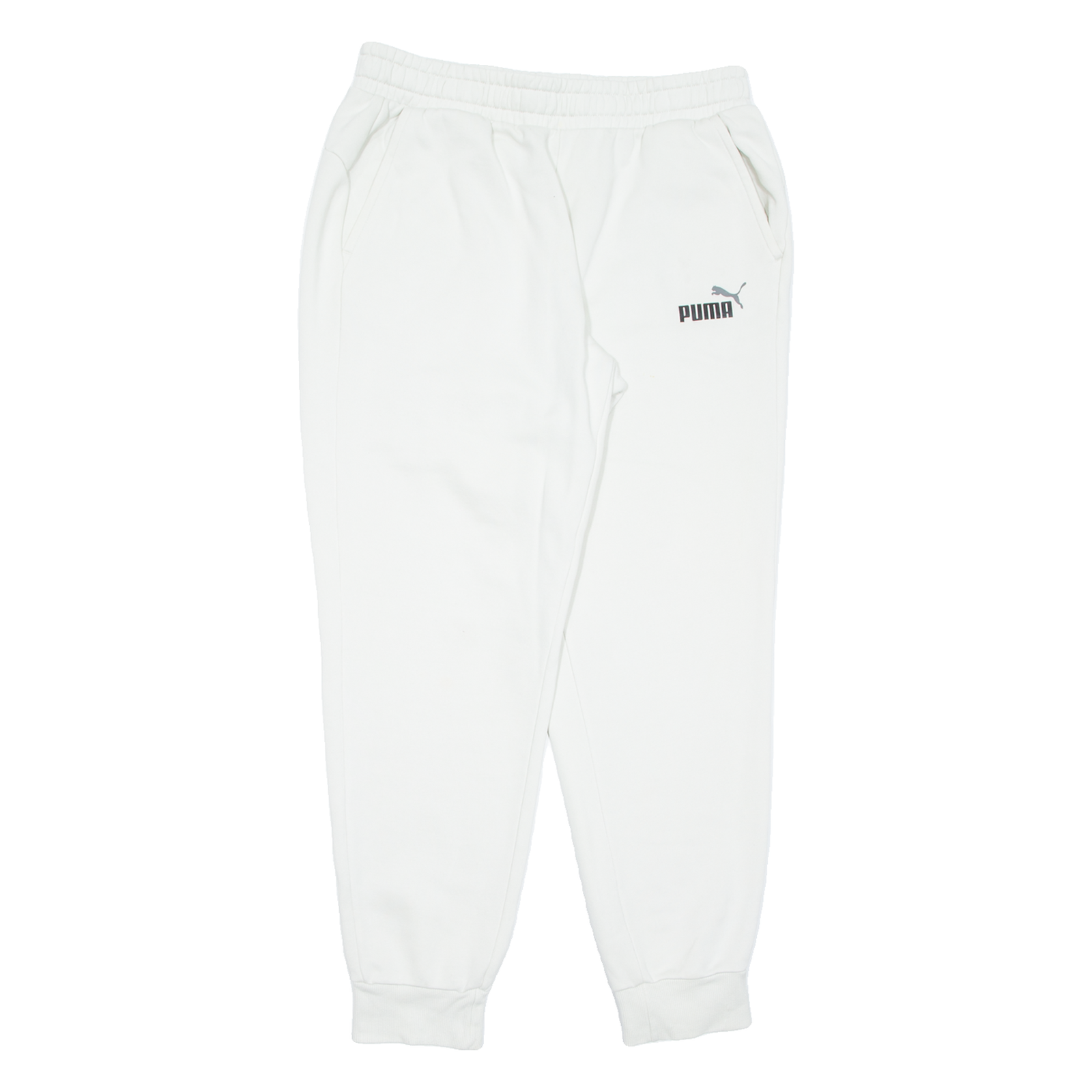 PUMA Womens Joggers Beige Tapered L W31 L28 Refurbished - N/A refurbished available on Cerqular