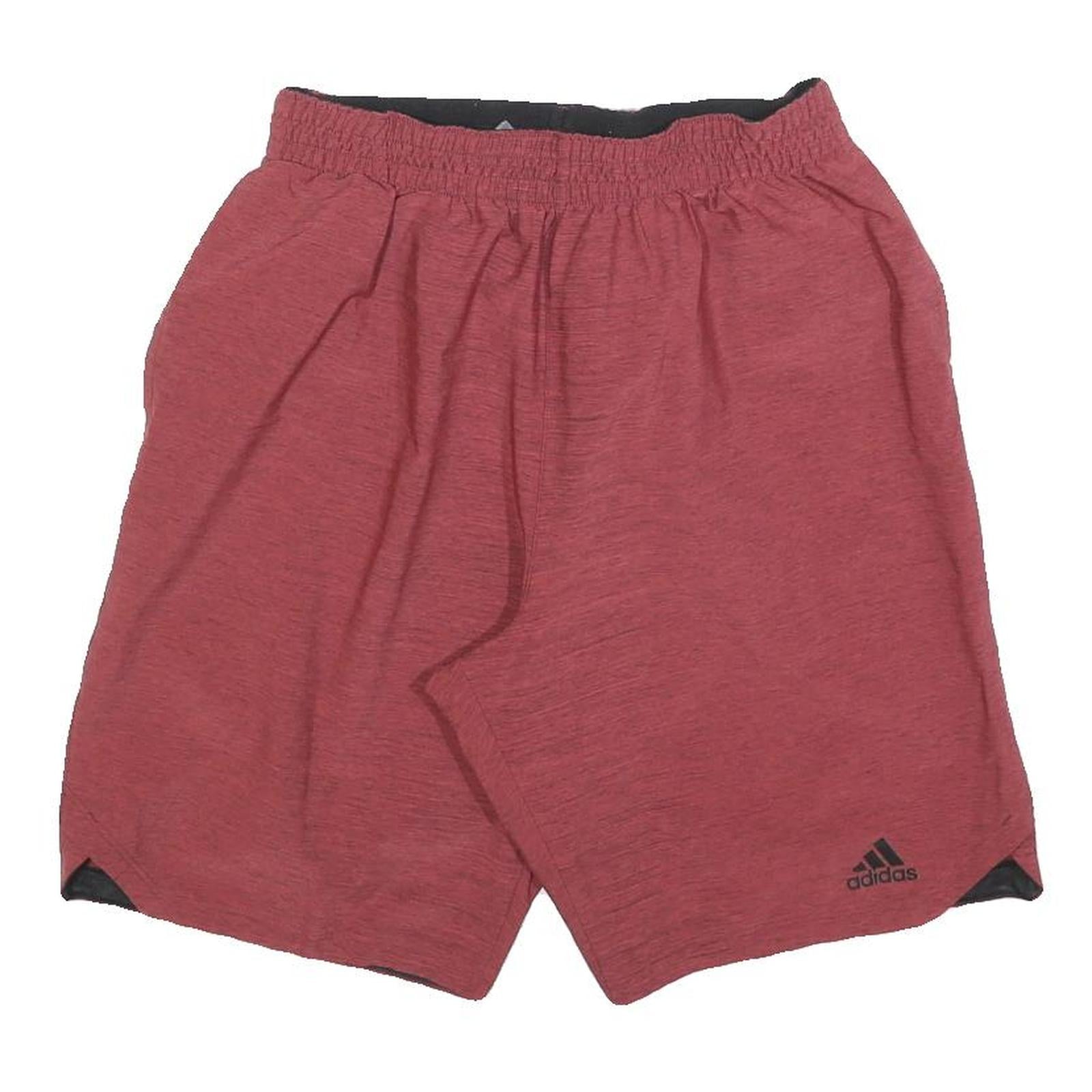 Buy ADIDAS Mens Red Casual Shorts M W28 Polyester Athletic Gym Wear Refurbished - $25.99 ADIDAS Mens Red Casual Shorts M W28 Polyester Athletic Gym Wear Refurbished - N/A refurbished available on Cerqular