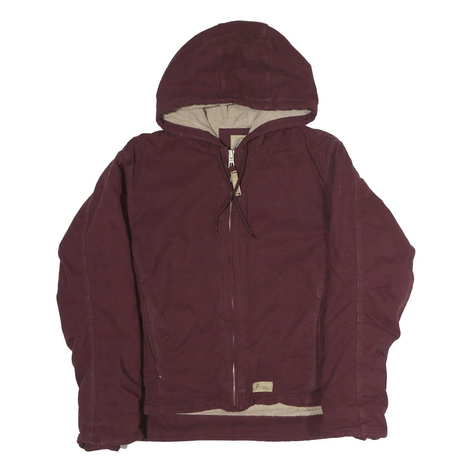 Buy BERNIE Womens Maroon Cotton Hooded Jacket S Zip Casual Outerwear Refurbished - $45.49 BERNIE Womens Maroon Cotton Hooded Jacket S Zip Casual Outerwear Refurbished - N/A refurbished available on Cerqular