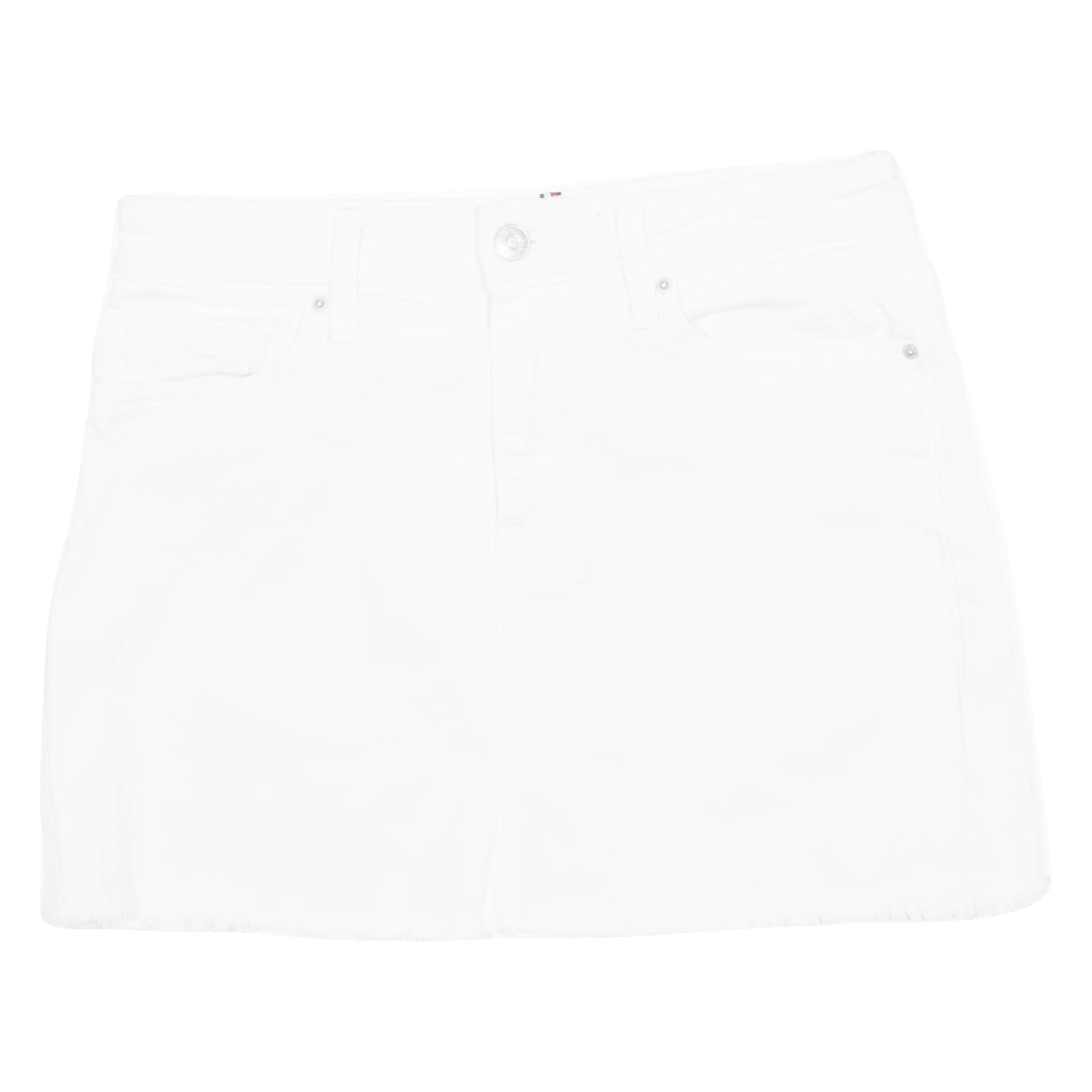 TOMMY HILFIGER Womens Mini Skirt White Short S Refurbished - N/A refurbished available on Cerqular