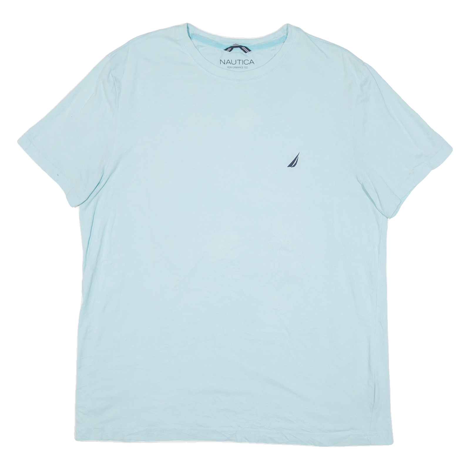 NAUTICA Mens T-Shirt Blue L Refurbished - N/A refurbished available on Cerqular