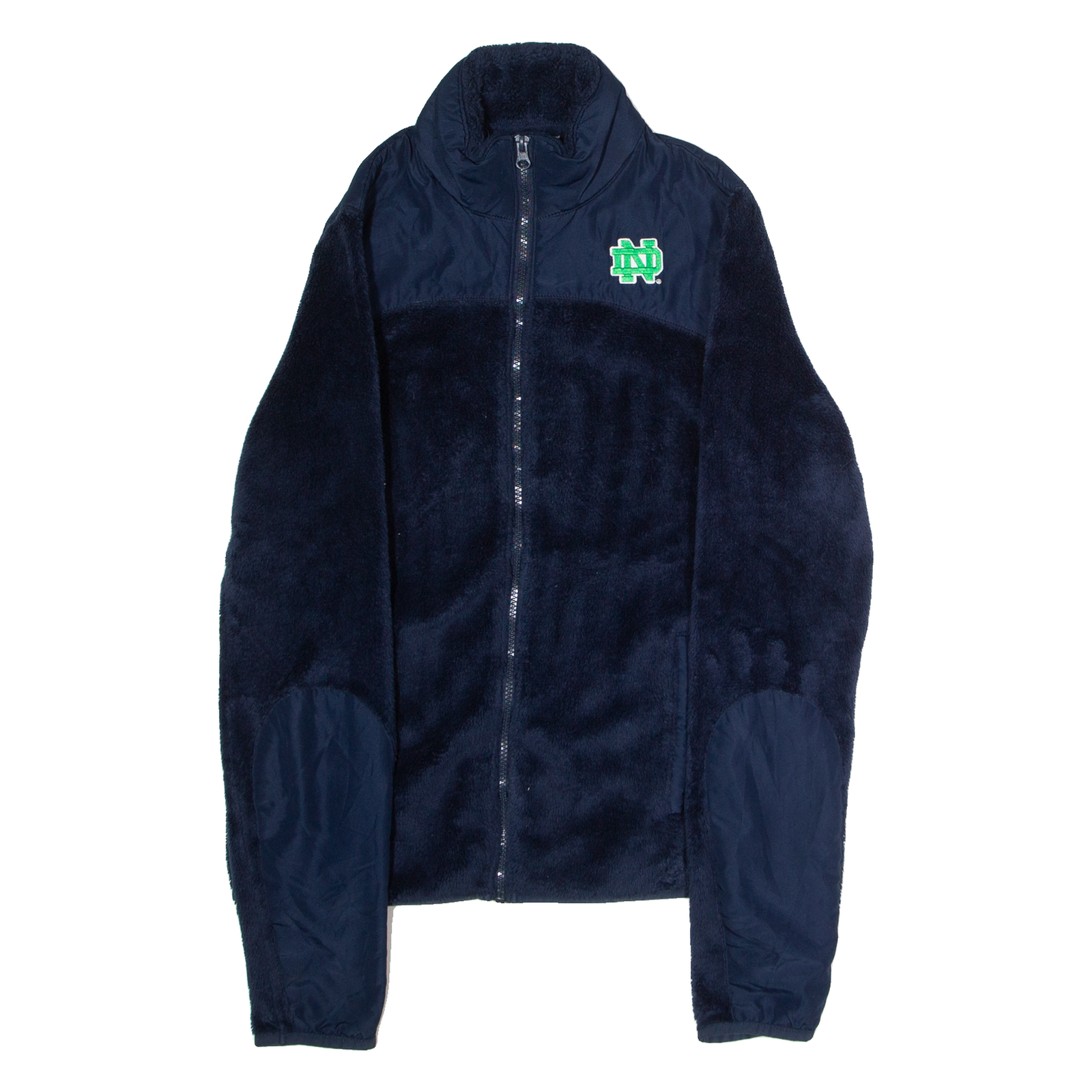 CHAMPION Notre Dame Mens Fleece Jacket Blue USA M Refurbished - N/A refurbished available on Cerqular