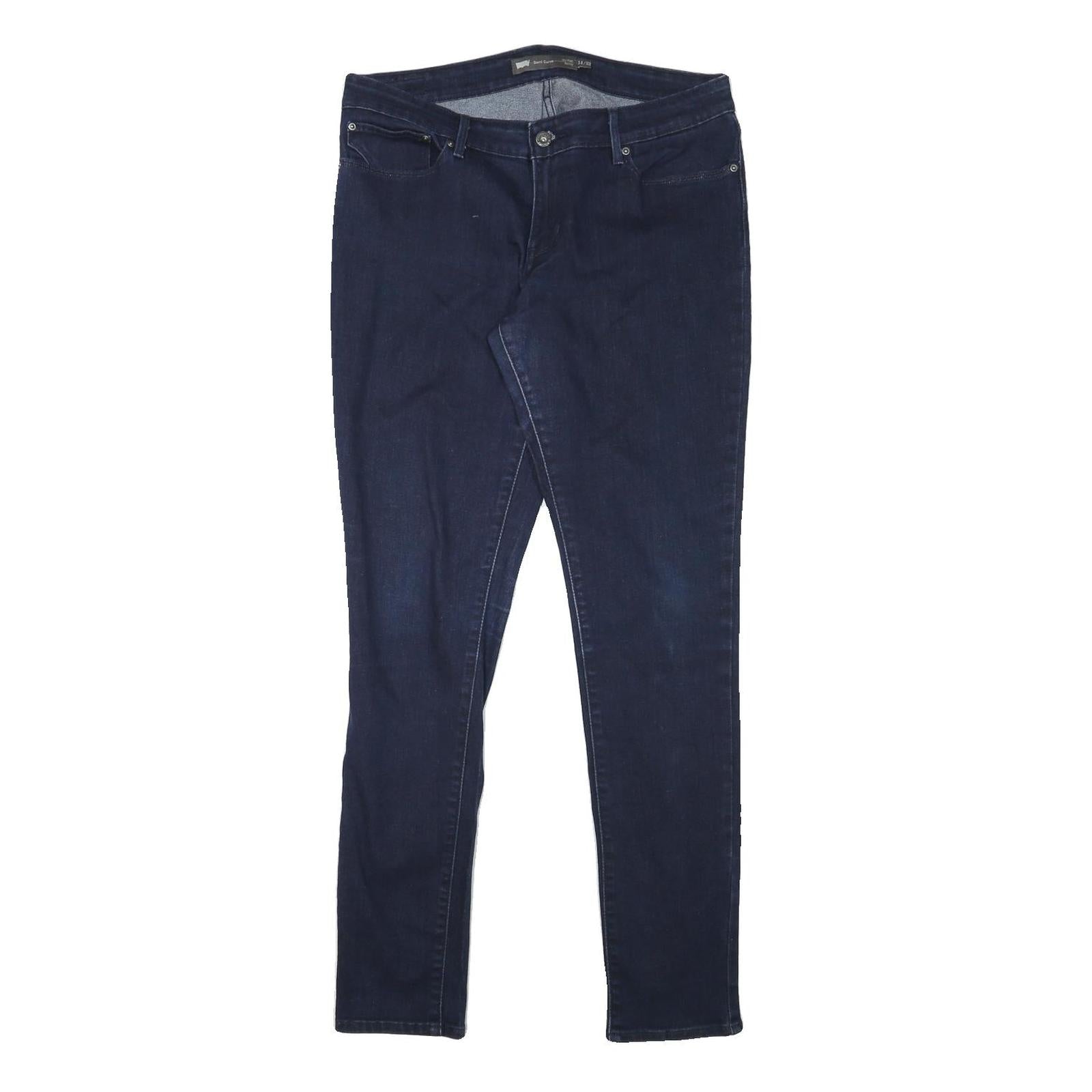 LEVI'S Womens Slim Blue Denim Jeans Zip W34 L32 Stylish Comfort Stretch Refurbished - N/A refurbished available on Cerqular