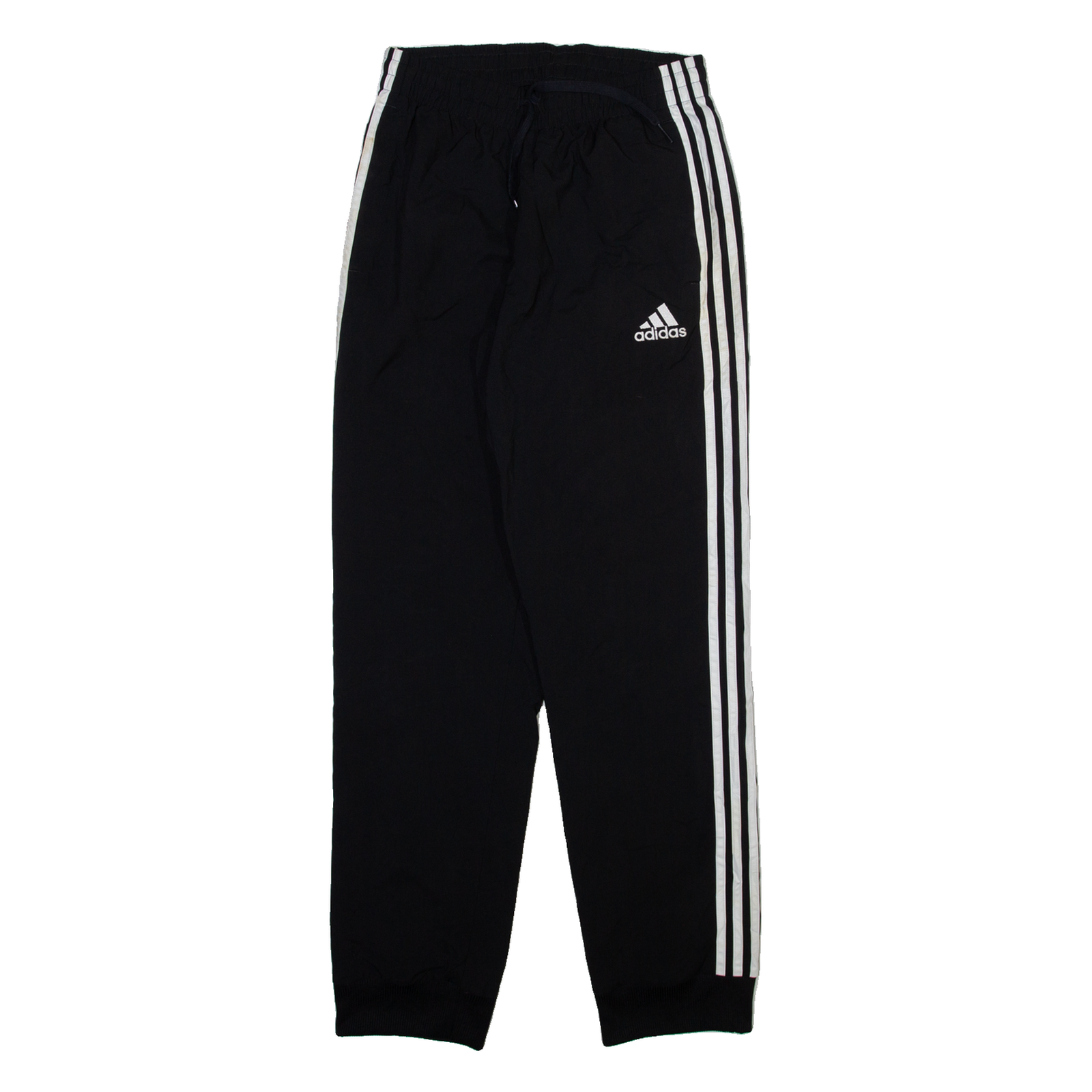 ADIDAS Mens Track Pants Black Tapered S W26 L30 Refurbished - N/A refurbished available on Cerqular