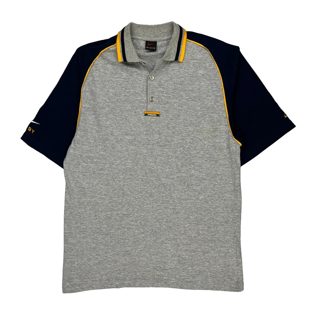 Buy Nike Polo Shirt - Medium Grey Cotton Refurbished - $46.89 Nike Polo Shirt - Medium Grey Cotton Refurbished - Thrifted (note: this is a term often used to describe second- refurbished available on Cerqular