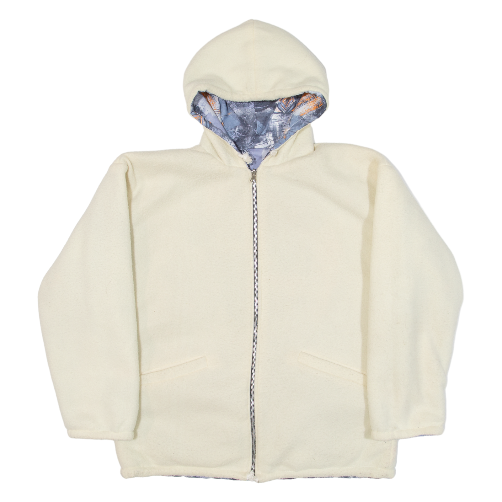 Buy Reversible Womens Fleece Jacket Cream Hooded S Refurbished - $44.19 Reversible Womens Fleece Jacket Cream Hooded S Refurbished - N/A refurbished available on Cerqular