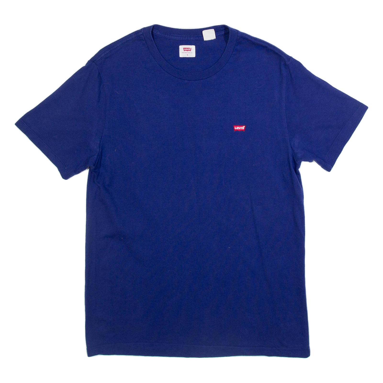 LEVI'S Mens T-Shirt Blue S Refurbished - N/A refurbished available on Cerqular