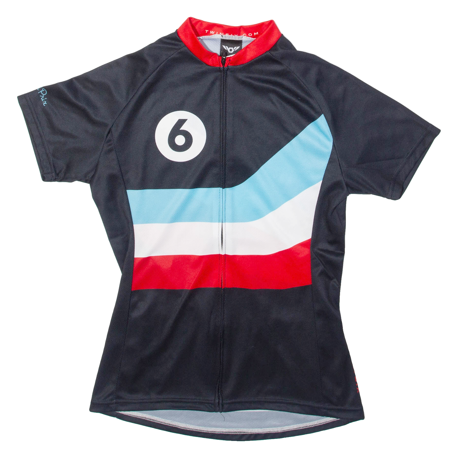 TWIN SIX Full Zip Cycling Womens Jersey Black M Refurbished - N/A refurbished available on Cerqular