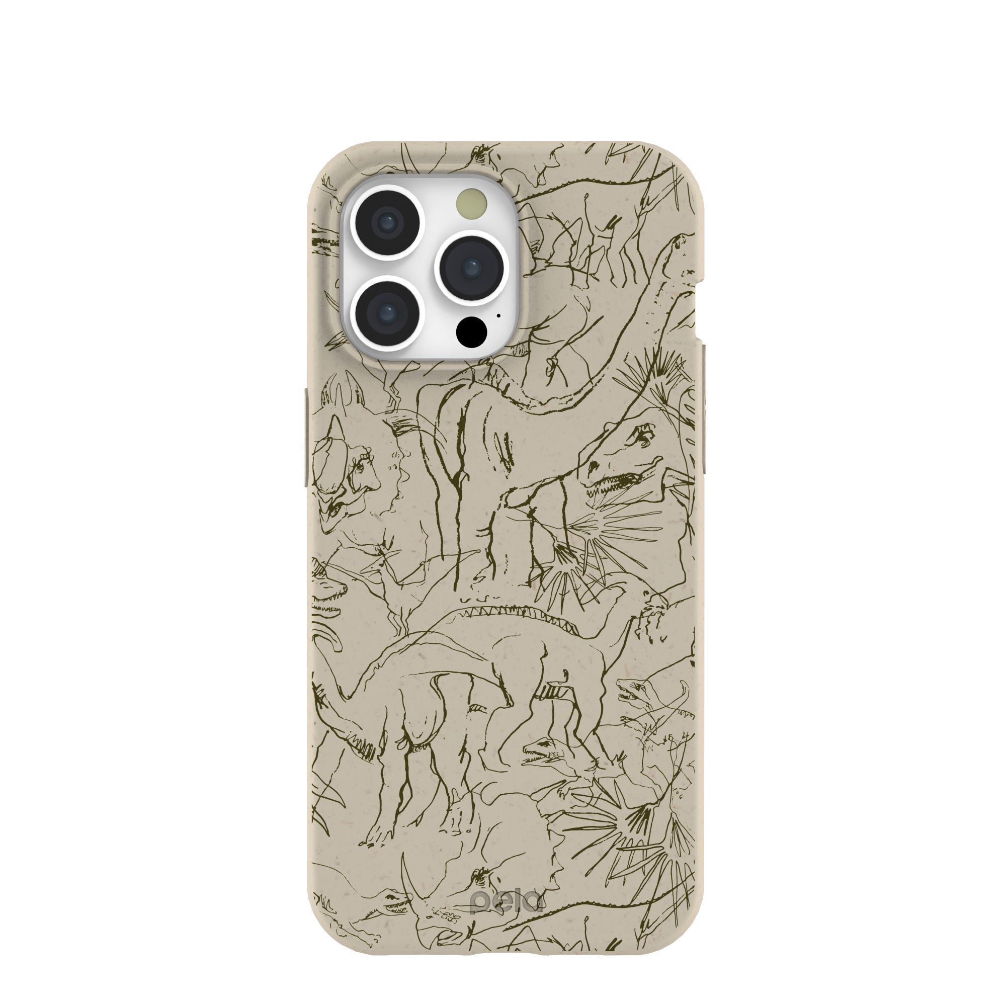 London Fog Mesozoic iPhone 15 Pro Max Case Refurbished - Pela Case refurbished available on Cerqular