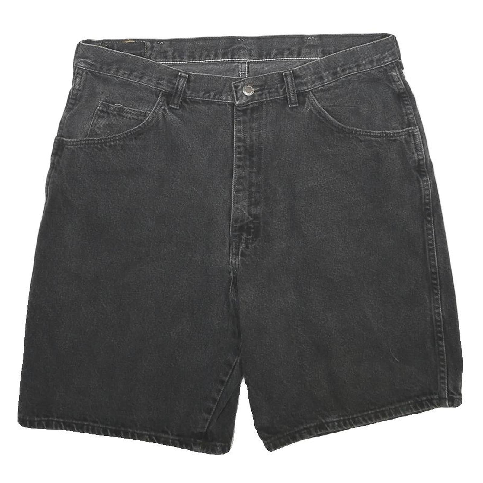 Buy WRANGLER Mens Shorts Black Cotton Casual L W36 Classic Denim Comfort Fit Refurbished - $25.99 WRANGLER Mens Shorts Black Cotton Casual L W36 Classic Denim Comfort Fit Refurbished - N/A refurbished available on Cerqular