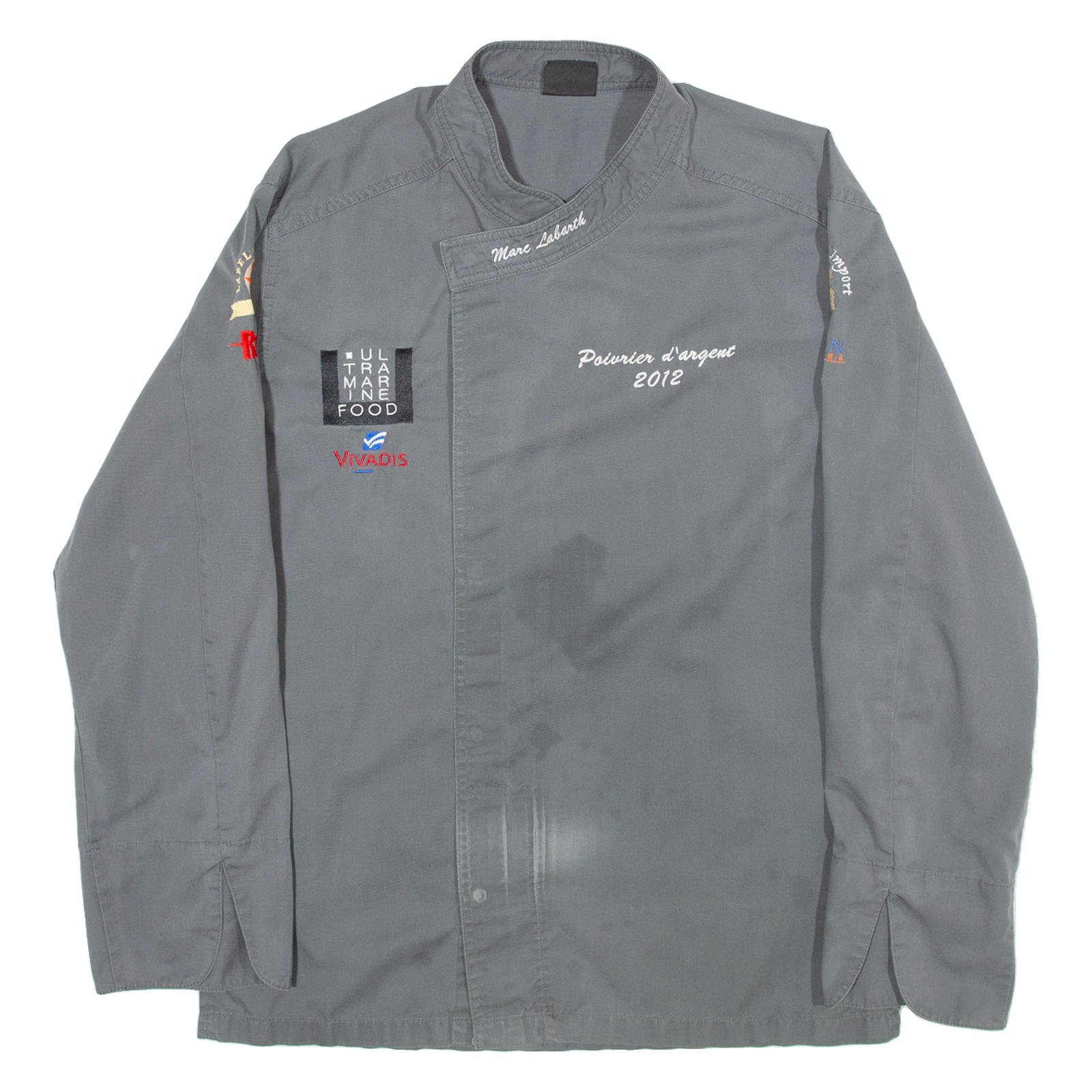 ELEMENTS Vivadis Mens Worker Shirt Grey Long Sleeve 2XL Refurbished - N/A refurbished available on Cerqular