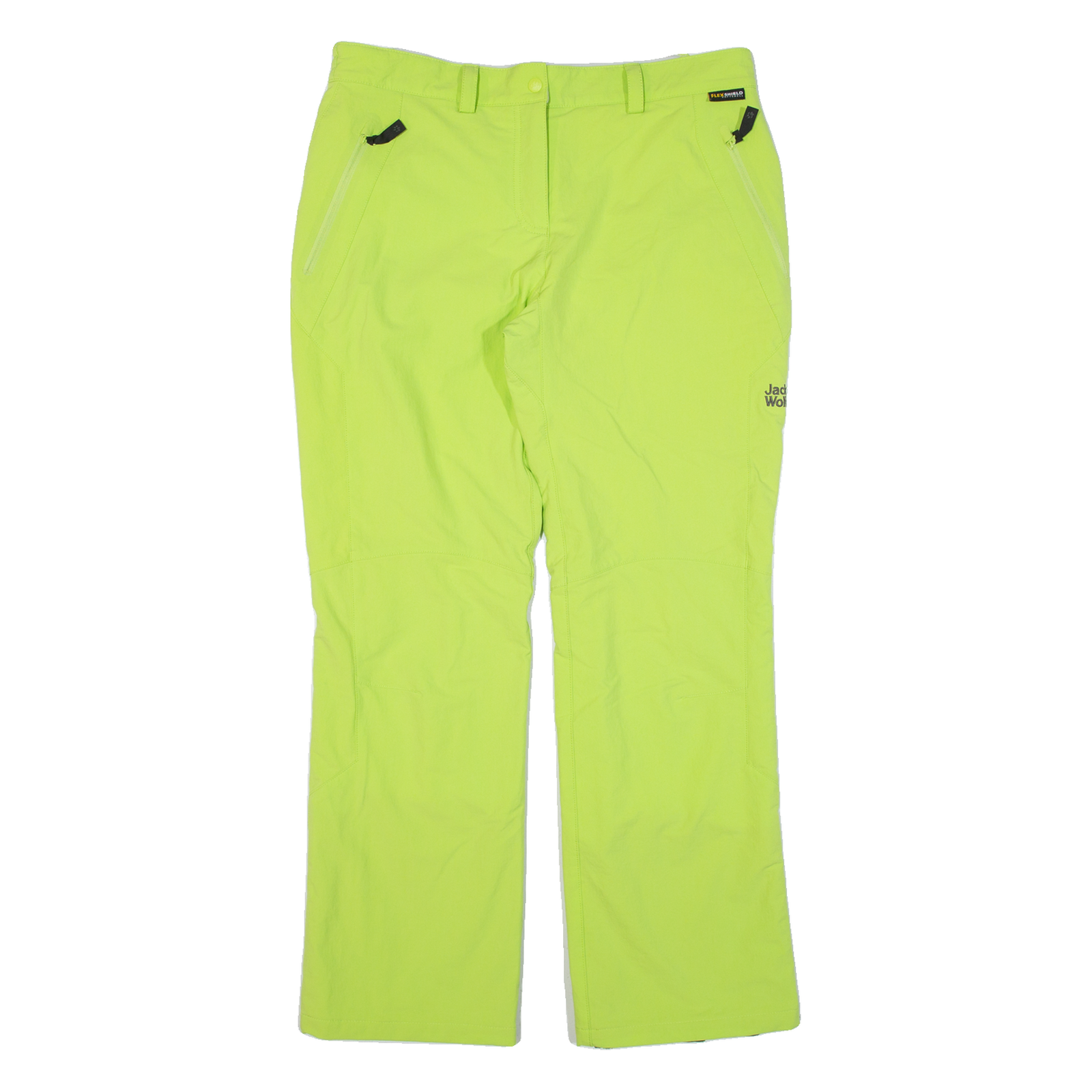 JACK WOLFSKIN Fleece Lined Womens Trousers Green Regular Bootcut W31 L29 Refurbished - N/A refurbished available on Cerqular