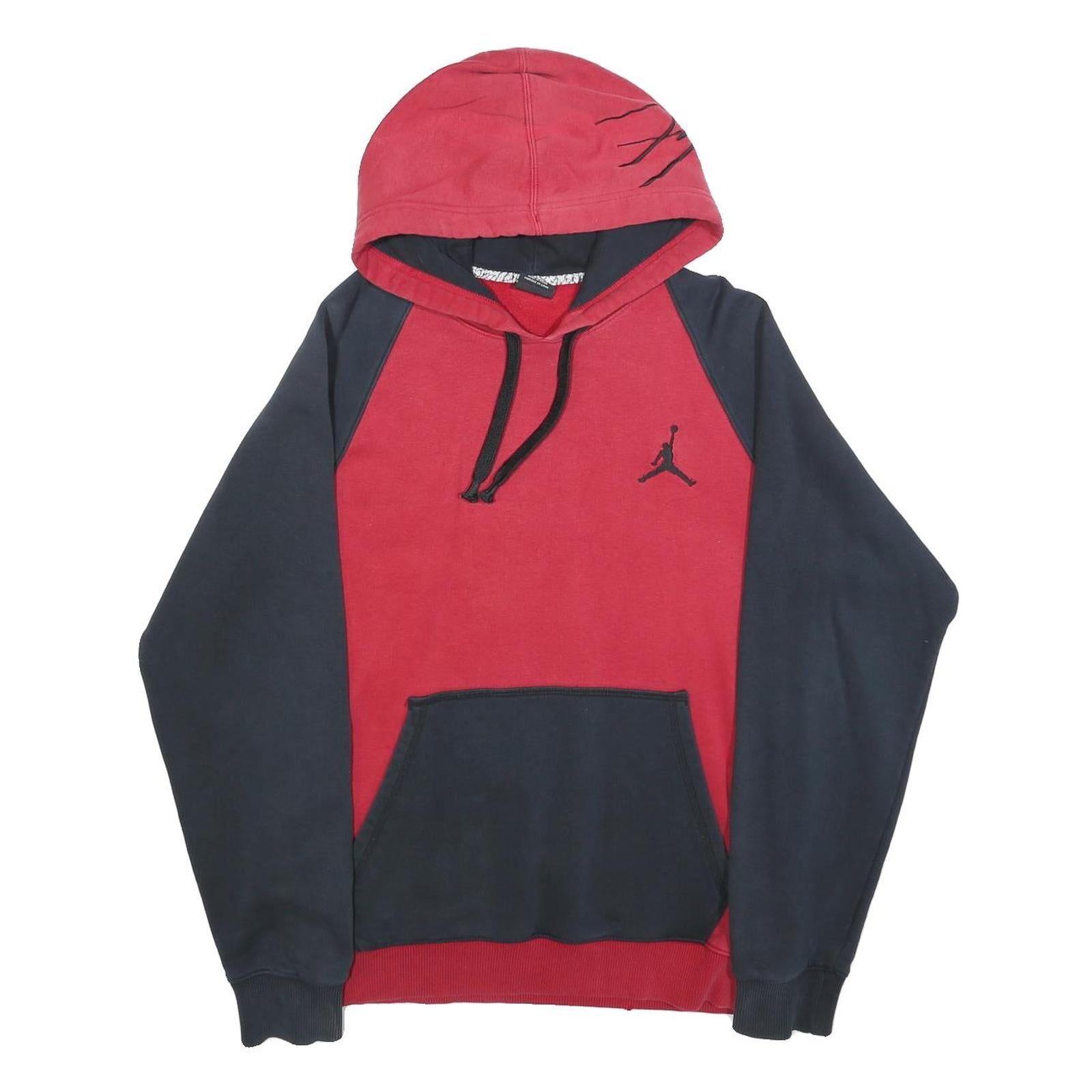 Buy AIR JORDAN Mens Red & Black Pullover Hoodie S Jumpman Logo Drawstring Refurbished - $41.59 AIR JORDAN Mens Red & Black Pullover Hoodie S Jumpman Logo Drawstring Refurbished - N/A refurbished available on Cerqular