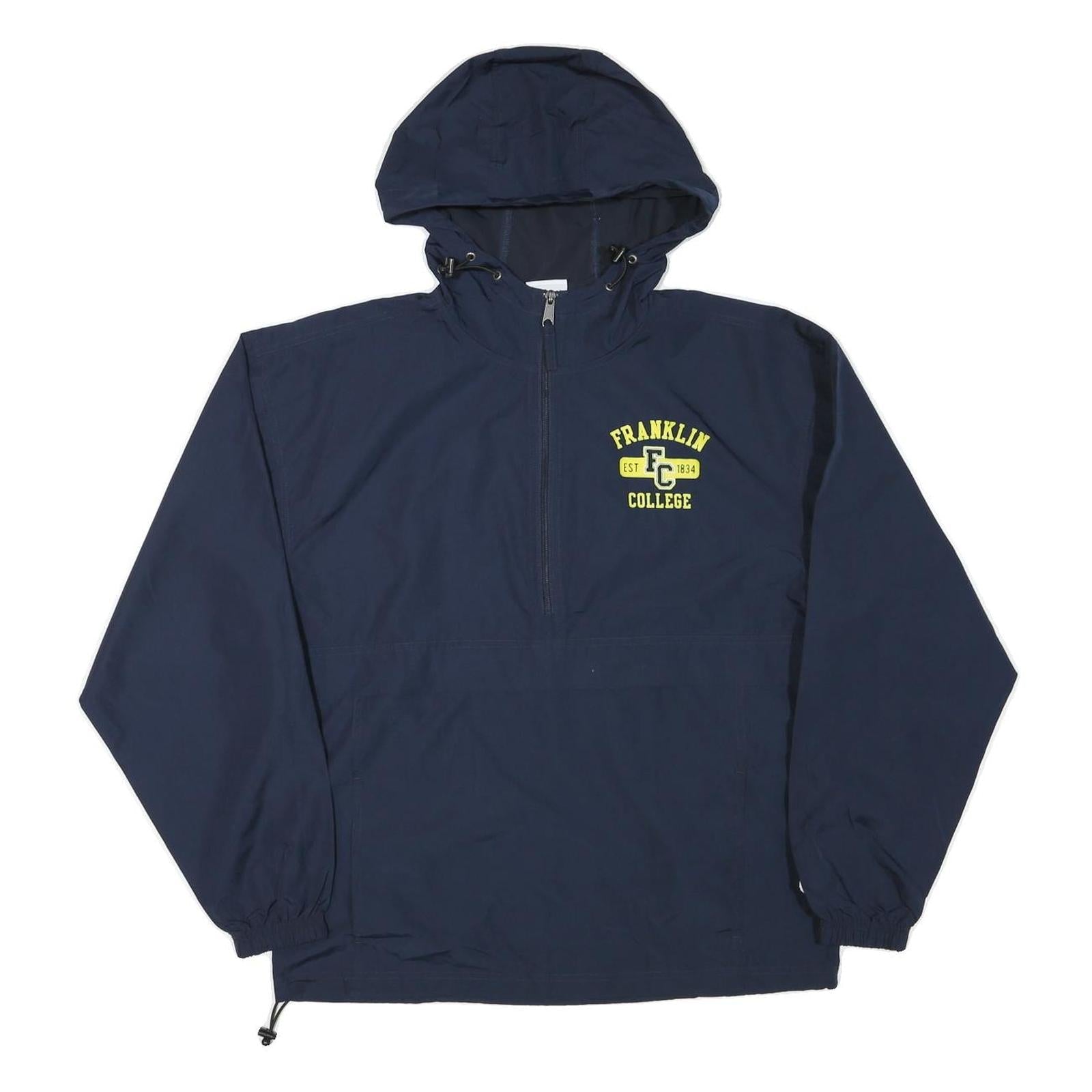 Buy CHAMPION Mens Navy Blue Franklin College Pullover Jacket M Polyester Blend Refurbished - $41.59 CHAMPION Mens Navy Blue Franklin College Pullover Jacket M Polyester Blend Refurbished - N/A refurbished available on Cerqular