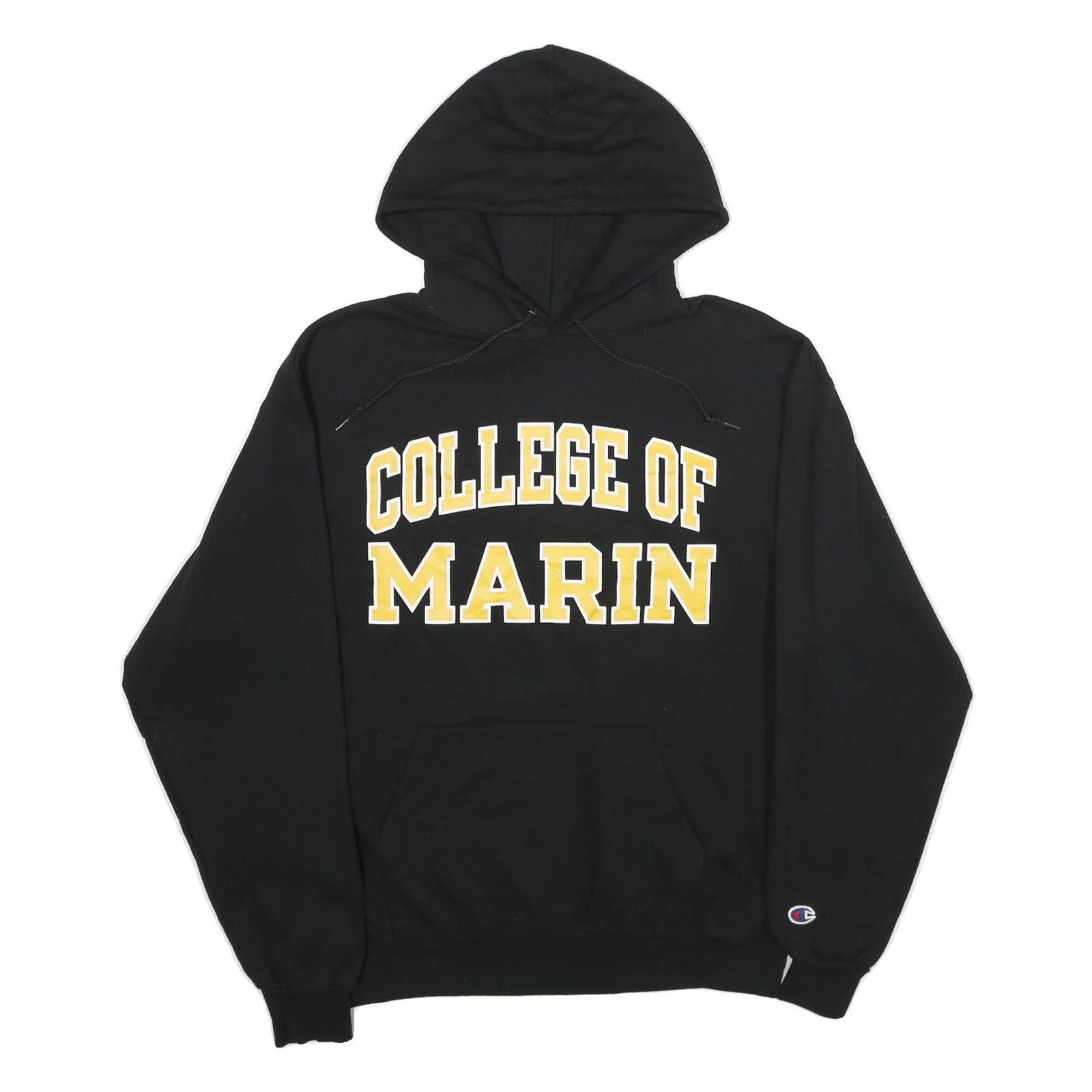 Buy CHAMPION Mens Black College Of Marin Pullover Hoodie L Cotton Blend Refurbished - $33.79 CHAMPION Mens Black College Of Marin Pullover Hoodie L Cotton Blend Refurbished - N/A refurbished available on Cerqular