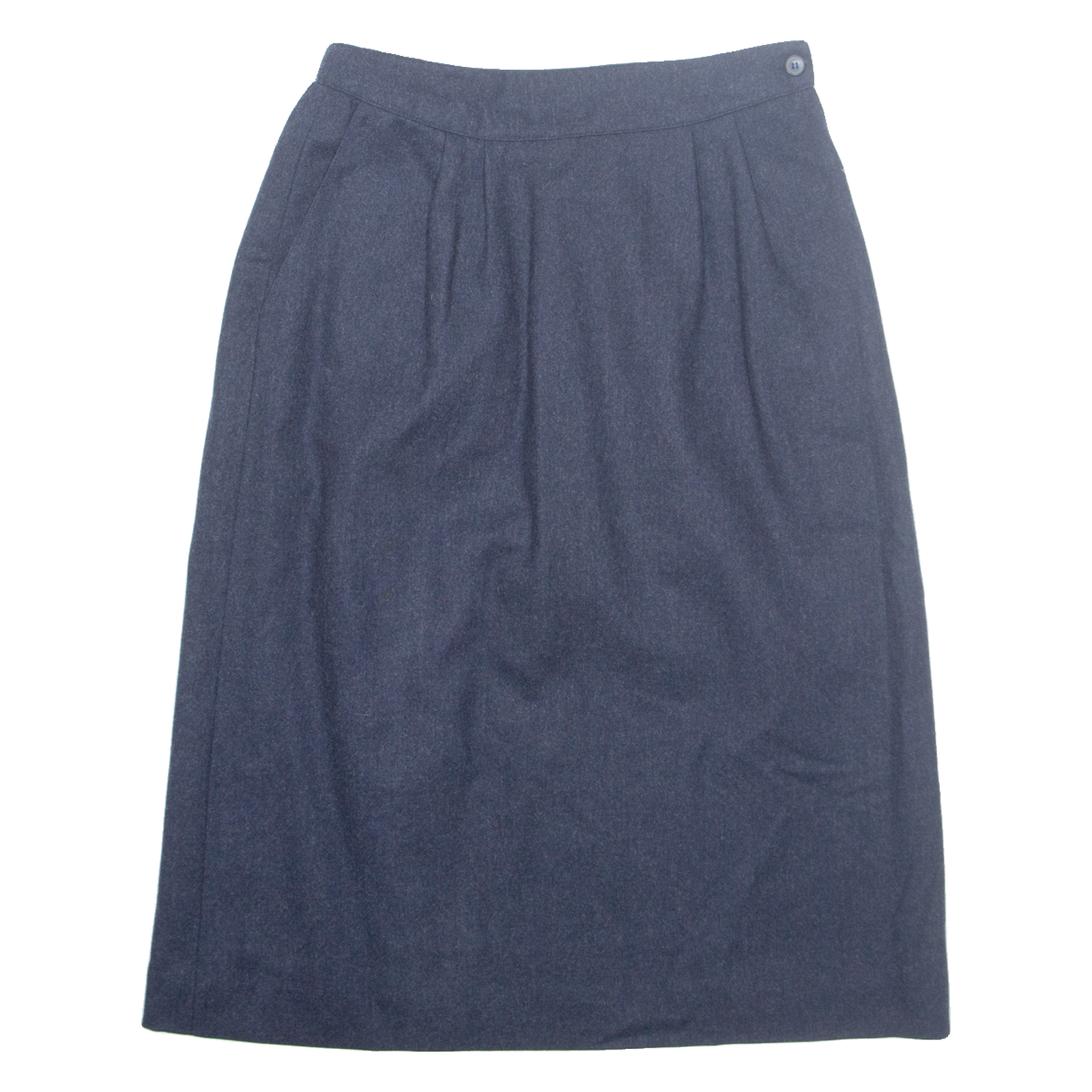 JONES NEW YORK Womens Pencil Skirt Blue Midi Wool UK 12 Refurbished - N/A refurbished available on Cerqular