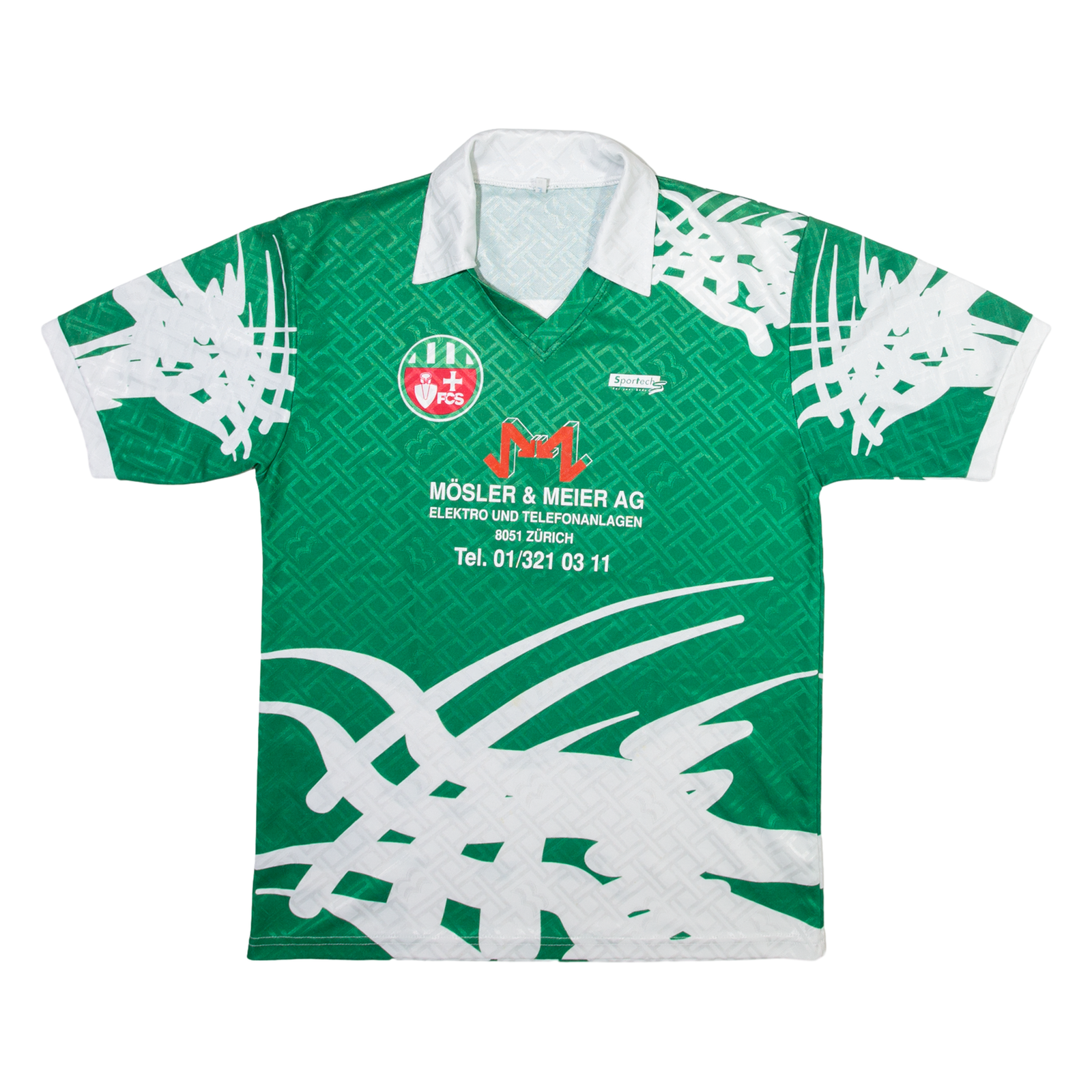 SPORTECH Mens Jersey Green V-Neck M Refurbished - N/A refurbished available on Cerqular