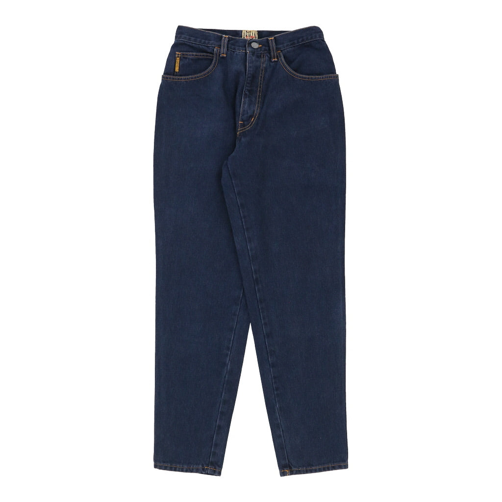 True Blue Armani Jeans - 26W UK 8 Dark Wash Cotton Refurbished - Thrifted (note: this is a term often used to describe second- refurbished available on Cerqular