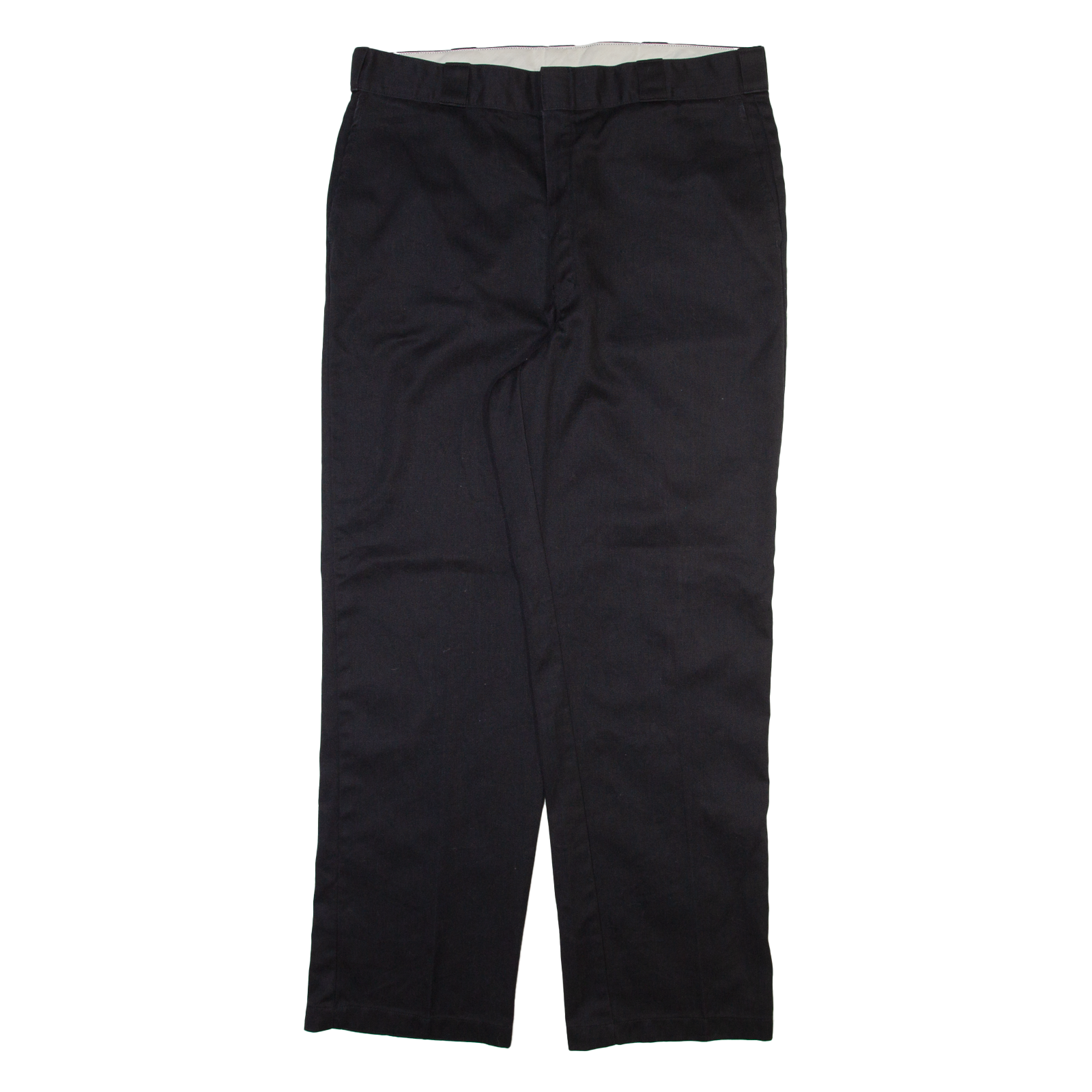 DICKIES Mens Trousers Black Regular Straight W36 L31 Refurbished - N/A refurbished available on Cerqular