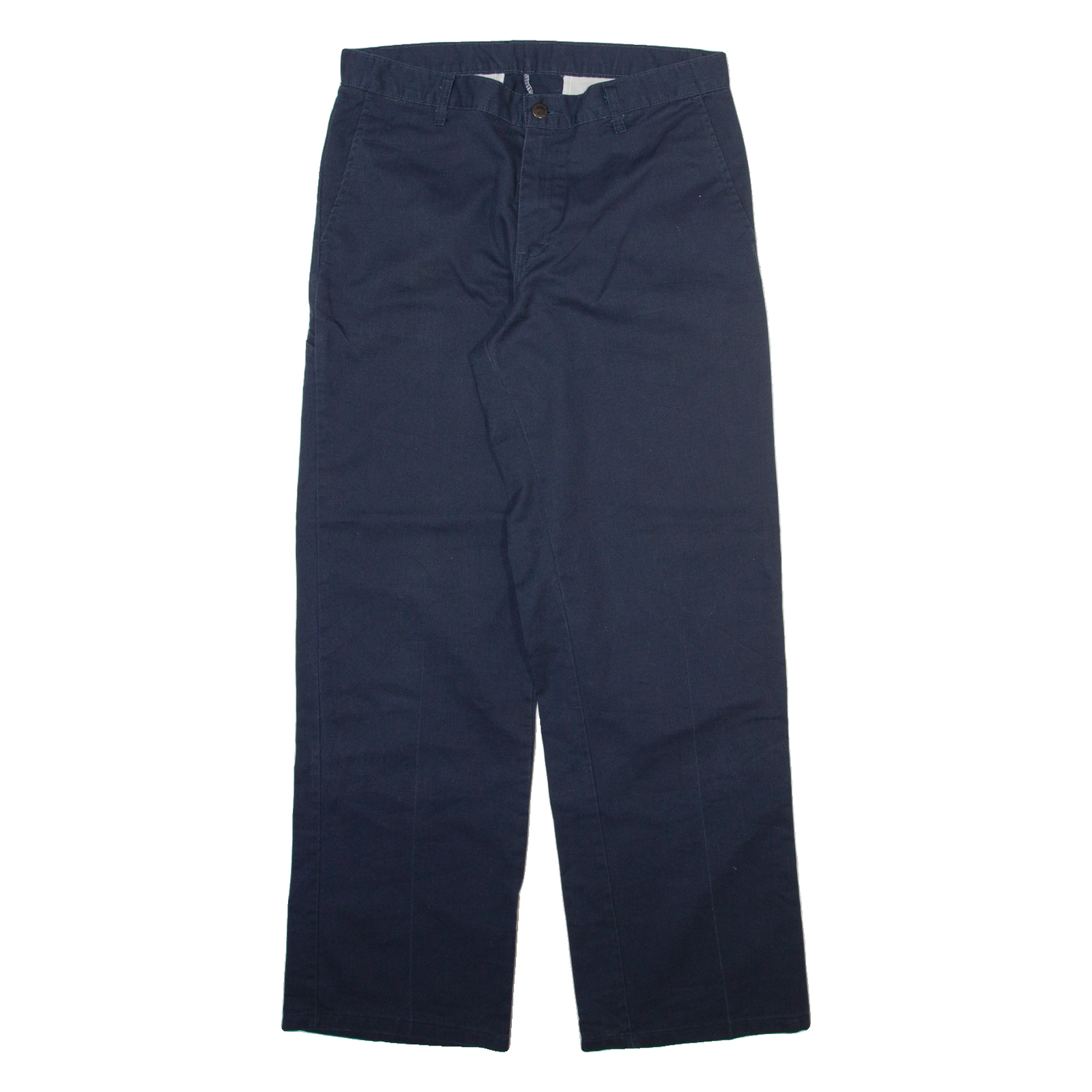 DICKIES Mens Trousers Blue Regular Straight W32 L32 Refurbished - N/A refurbished available on Cerqular