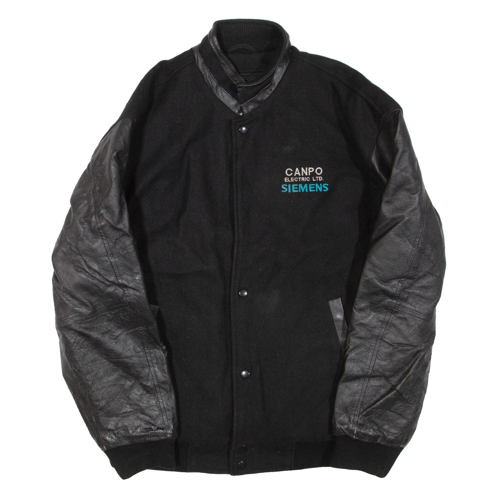 Buy NORTH END Mens Jacket Black Leather Wool M Refurbished - $36.39 NORTH END Mens Jacket Black Leather Wool M Refurbished - N/A refurbished available on Cerqular