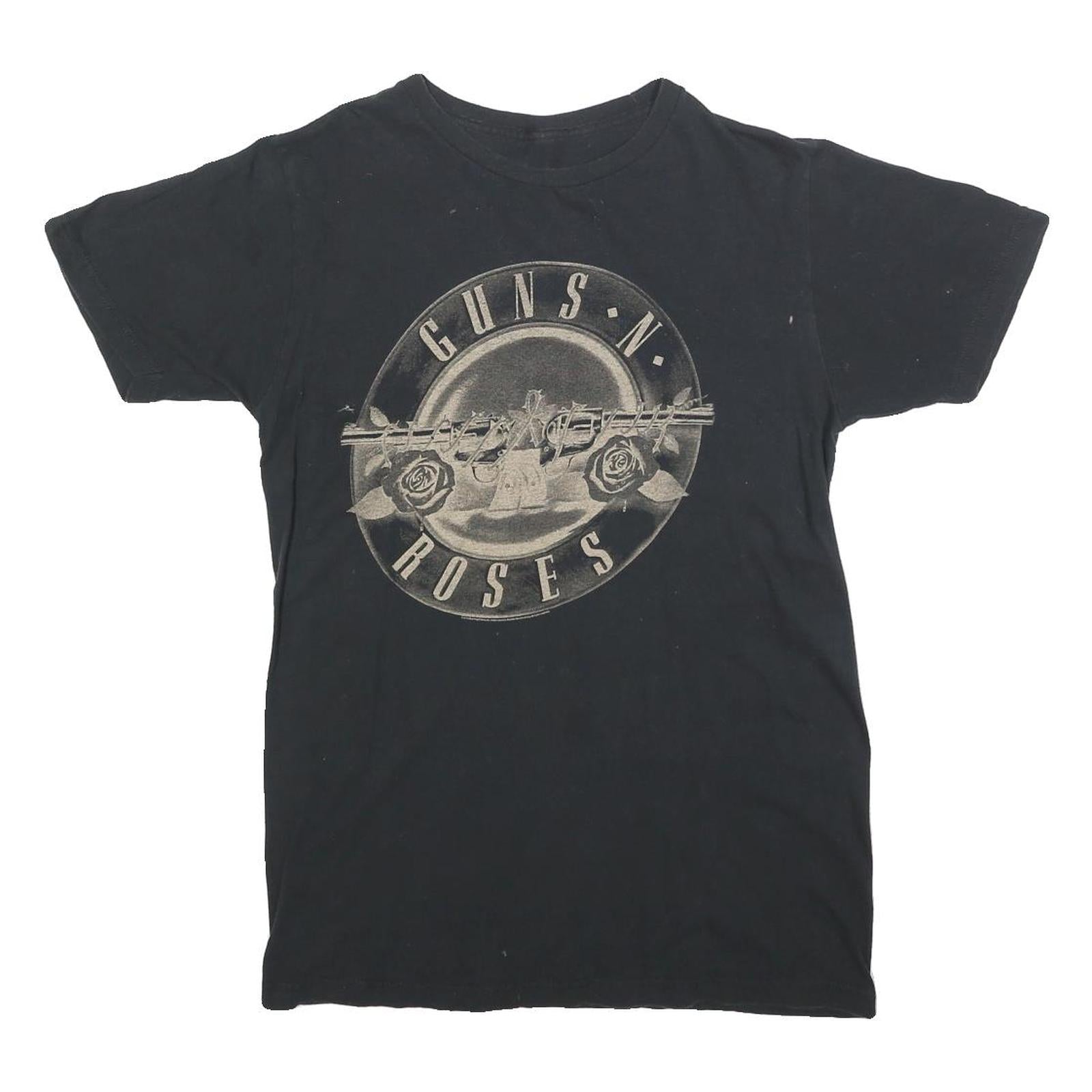 BRAVADA Mens Black Guns N Roses Graphic T-Shirt M Short Sleeve Crew Neck Refurbished - N/A refurbished available on Cerqular