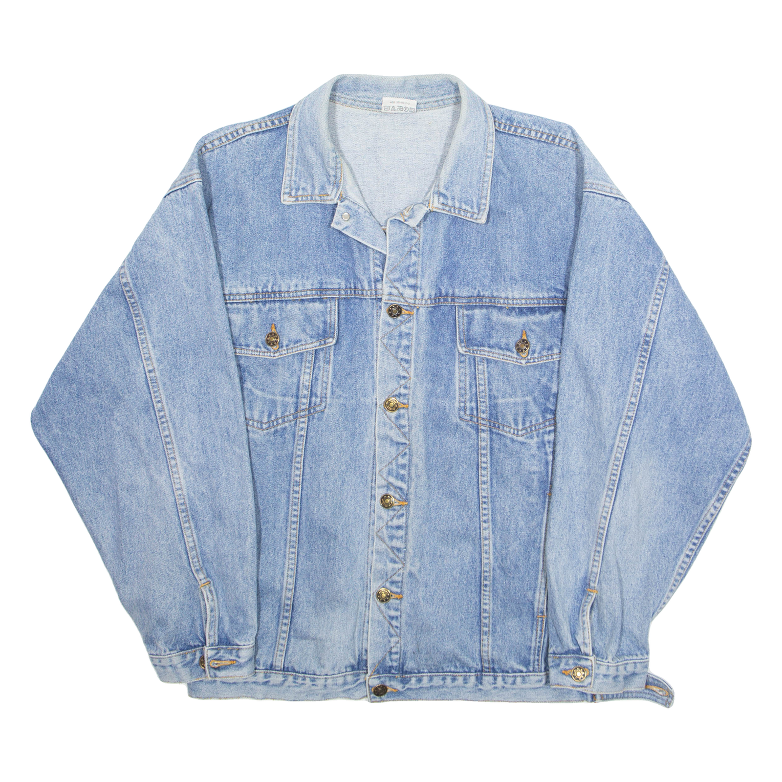 Mens Denim Jacket Blue Cashmere L Refurbished - N/A refurbished available on Cerqular