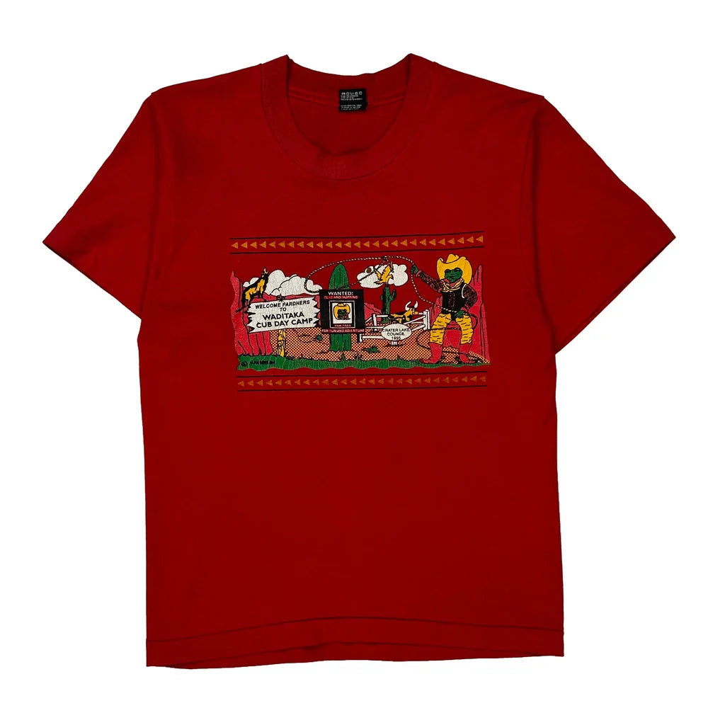 Buy Age 14 Fruit Of The Loom Single Stitch T-Shirt - Small Red Cotton Blend Refurbished - $17.41 Age 14 Fruit Of The Loom Single Stitch T-Shirt - Small Red Cotton Blend Refurbished - Thrifted (note: this is a term often used to describe second- refurbished available on Cerqular