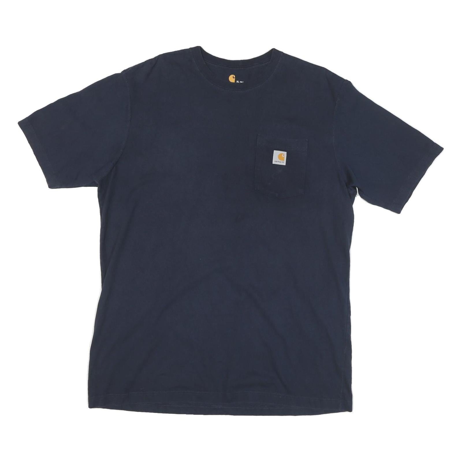 Buy CARHARTT Mens Navy Blue Pocket T-Shirt XL Short Sleeve Crew Neck Classic Cotton Refurbished - $28.59 CARHARTT Mens Navy Blue Pocket T-Shirt XL Short Sleeve Crew Neck Classic Cotton Refurbished - N/A refurbished available on Cerqular
