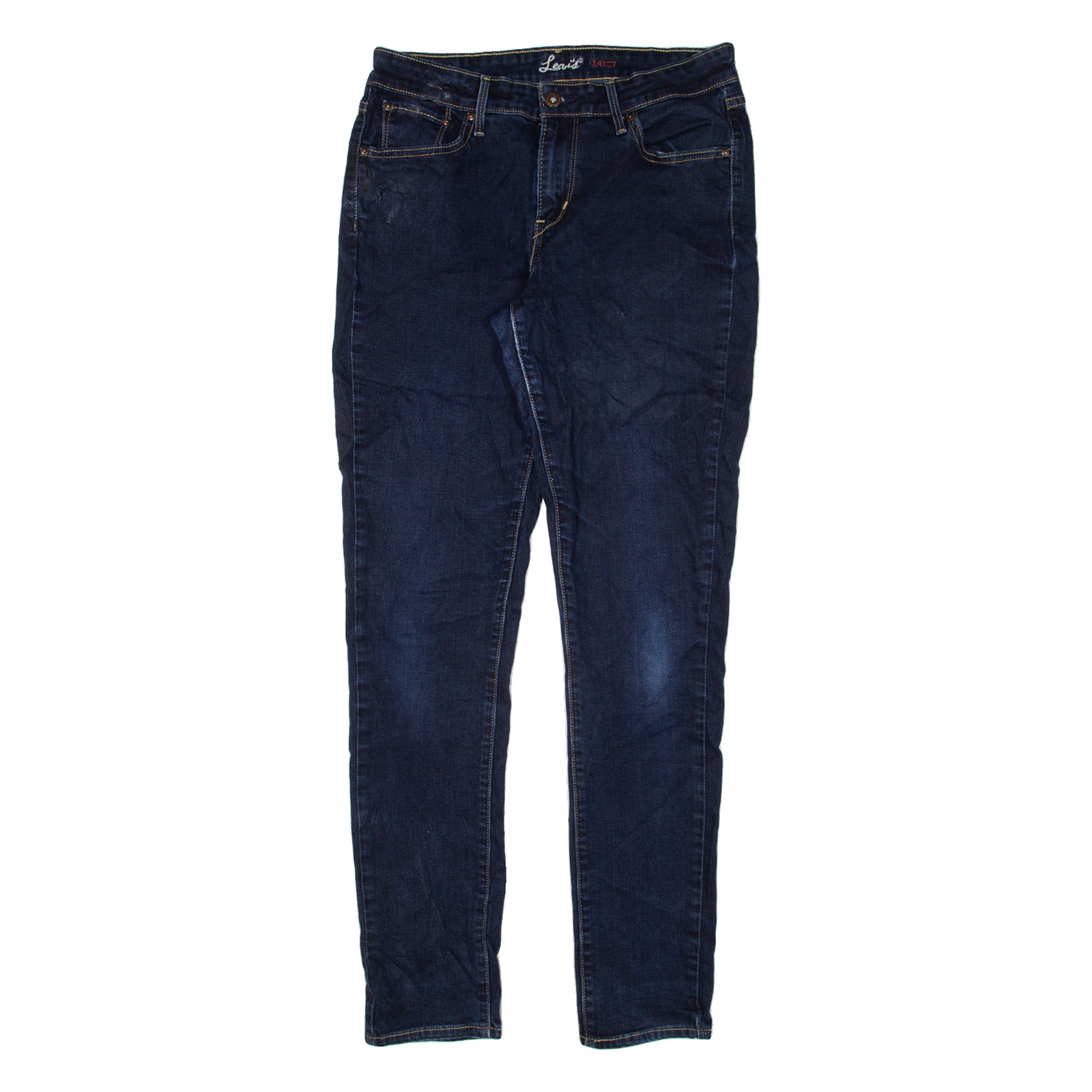 LEVI'S Womens Jeans Blue Slim Skinny W29 L29 Refurbished - N/A refurbished available on Cerqular