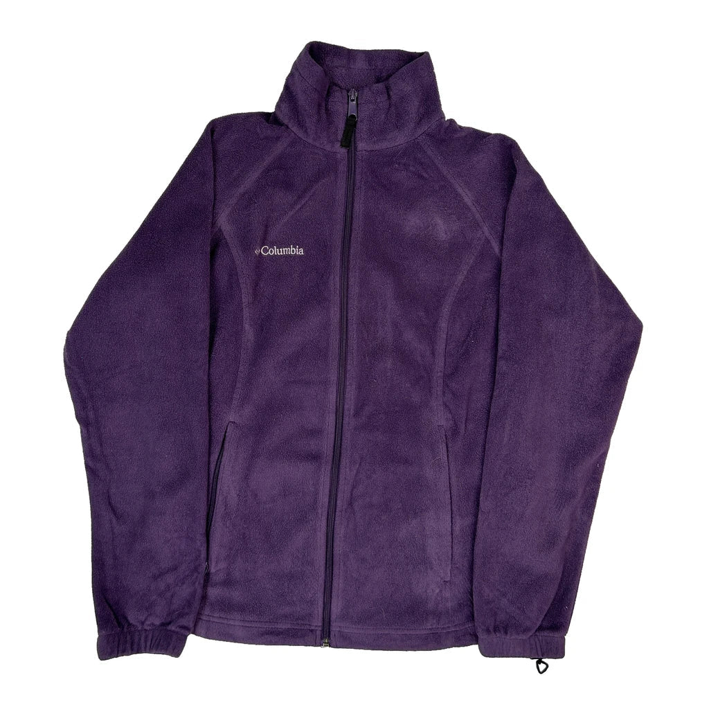 Columbia Fleece - Small Purple Polyester Refurbished - Thrifted (note: this is a term often used to describe second- refurbished available on Cerqular