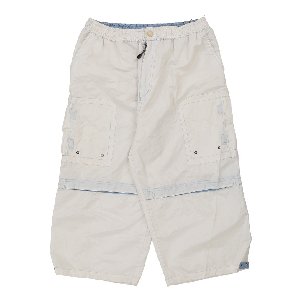 Buy Sport Cargo Shorts - 2XL White Cotton Blend Refurbished - $16.87 Sport Cargo Shorts - 2XL White Cotton Blend Refurbished - Thrifted (note: this is a term often used to describe second- refurbished available on Cerqular