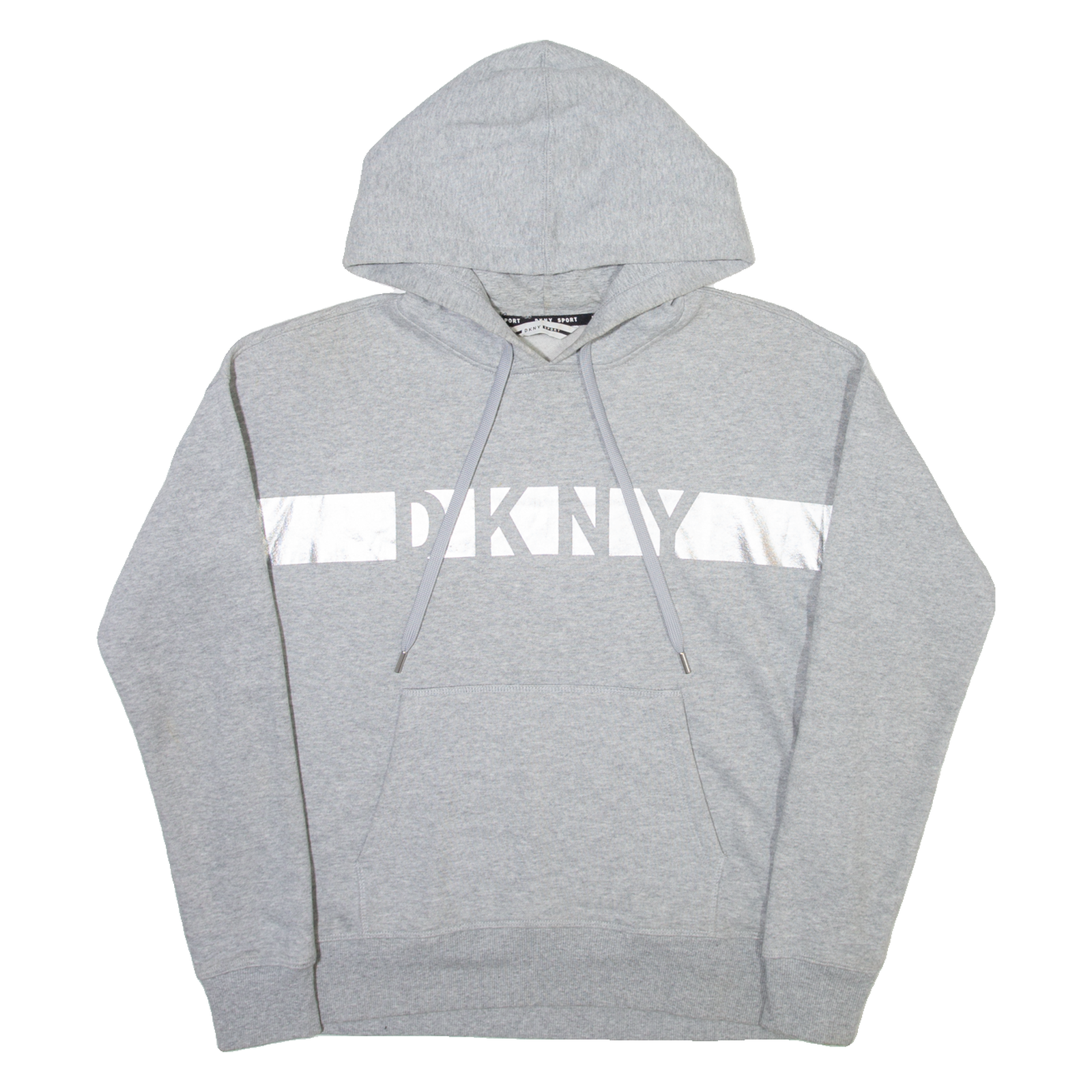 DKNY Womens Grey Hoodie S Refurbished - N/A refurbished available on Cerqular