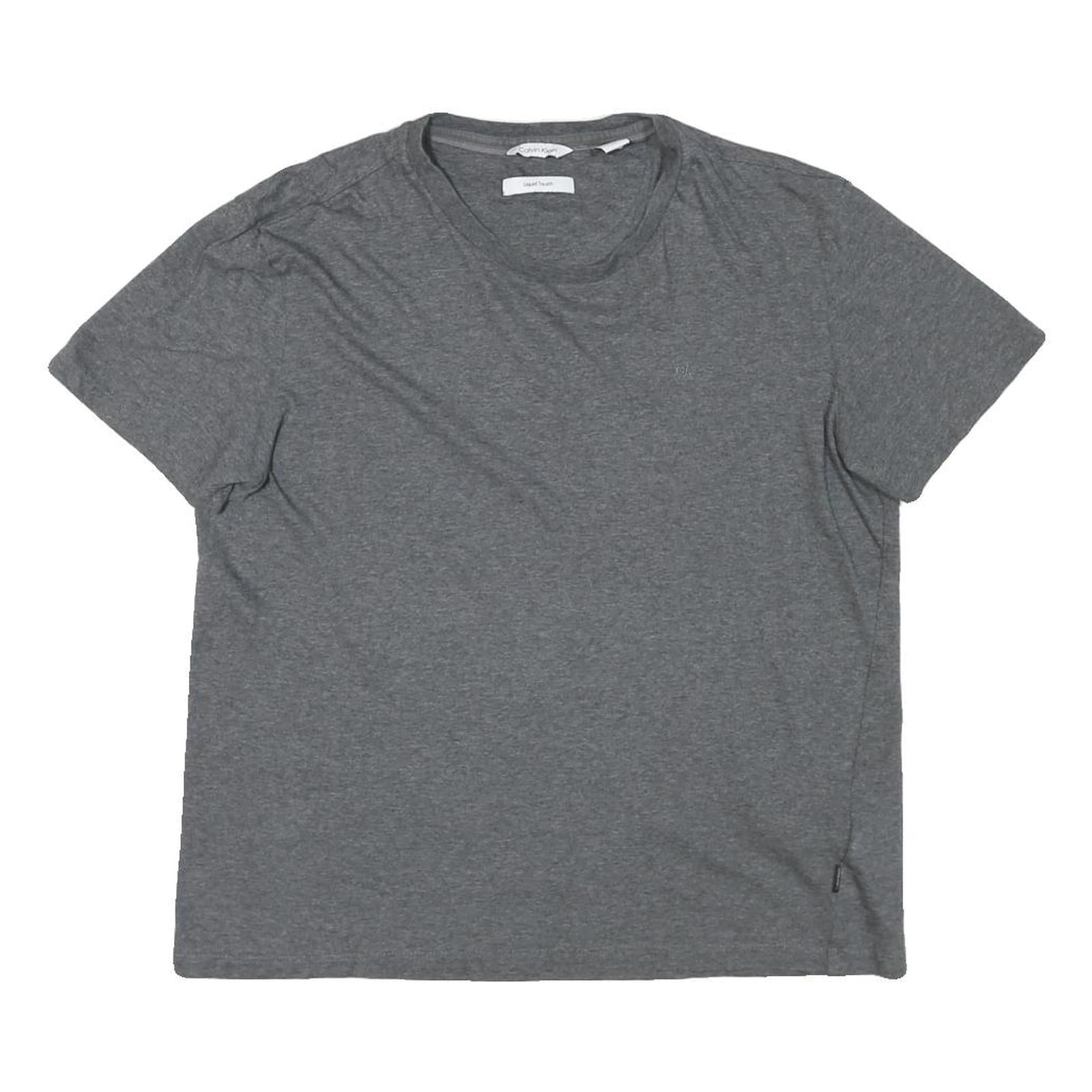 Buy CALVIN KLEIN JEANS Womens Grey M Short Sleeve Crew Neck Plain Cotton Blend Refurbished - $19.49 CALVIN KLEIN JEANS Womens Grey M Short Sleeve Crew Neck Plain Cotton Blend Refurbished - N/A refurbished available on Cerqular