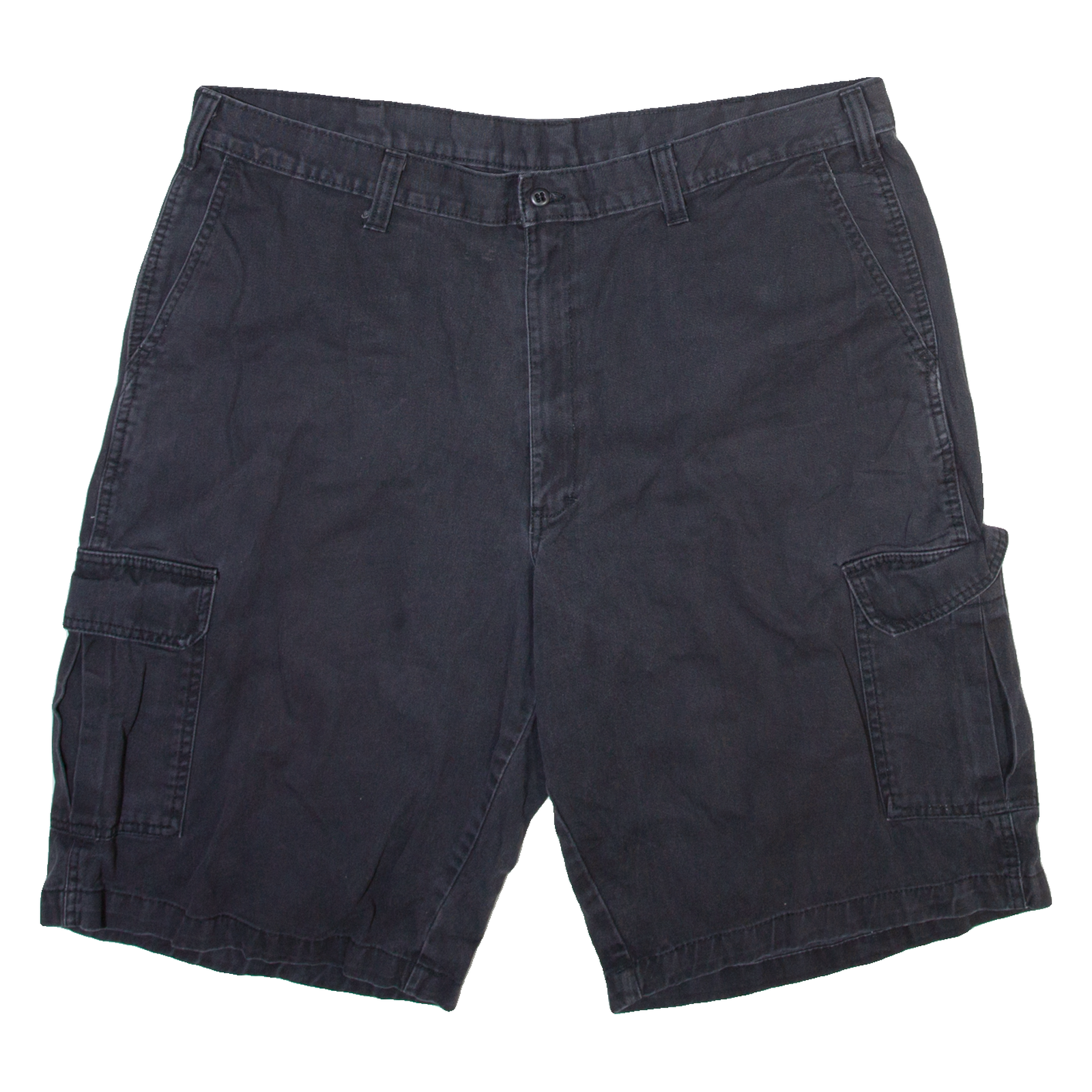 DICKIES Mens Cargo Shorts Grey XL W40 Refurbished - N/A refurbished available on Cerqular