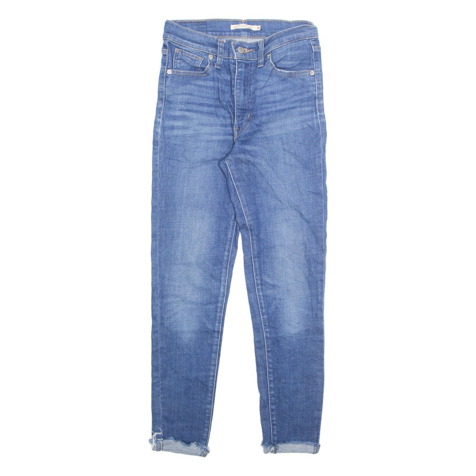 LEVI'S Mile High Womens Jeans Blue Slim Skinny W26 L26 Refurbished - N/A refurbished available on Cerqular