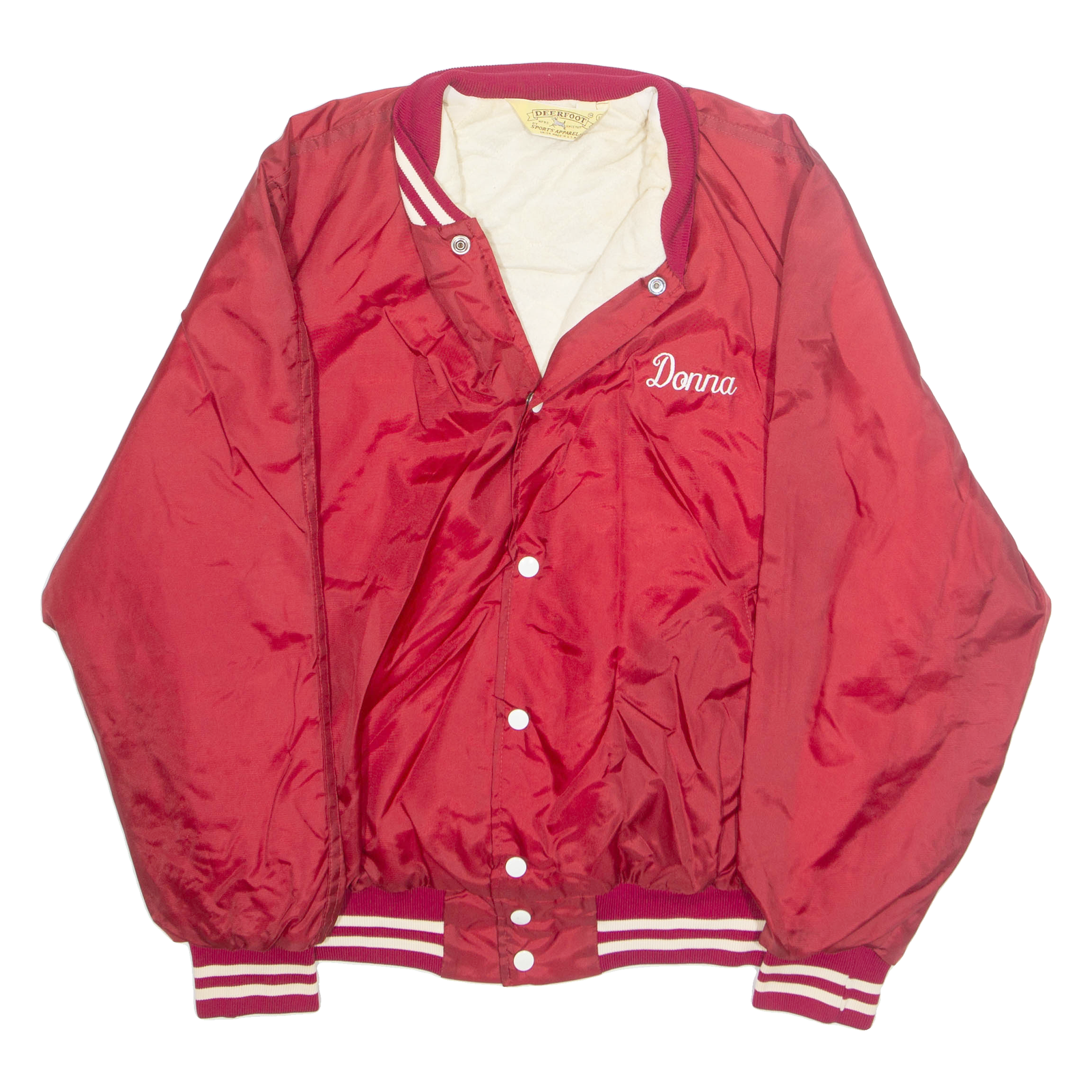 Buy DEERFOOT Mens Varsity Jacket Red USA L Refurbished - $36.39 DEERFOOT Mens Varsity Jacket Red USA L Refurbished - N/A refurbished available on Cerqular