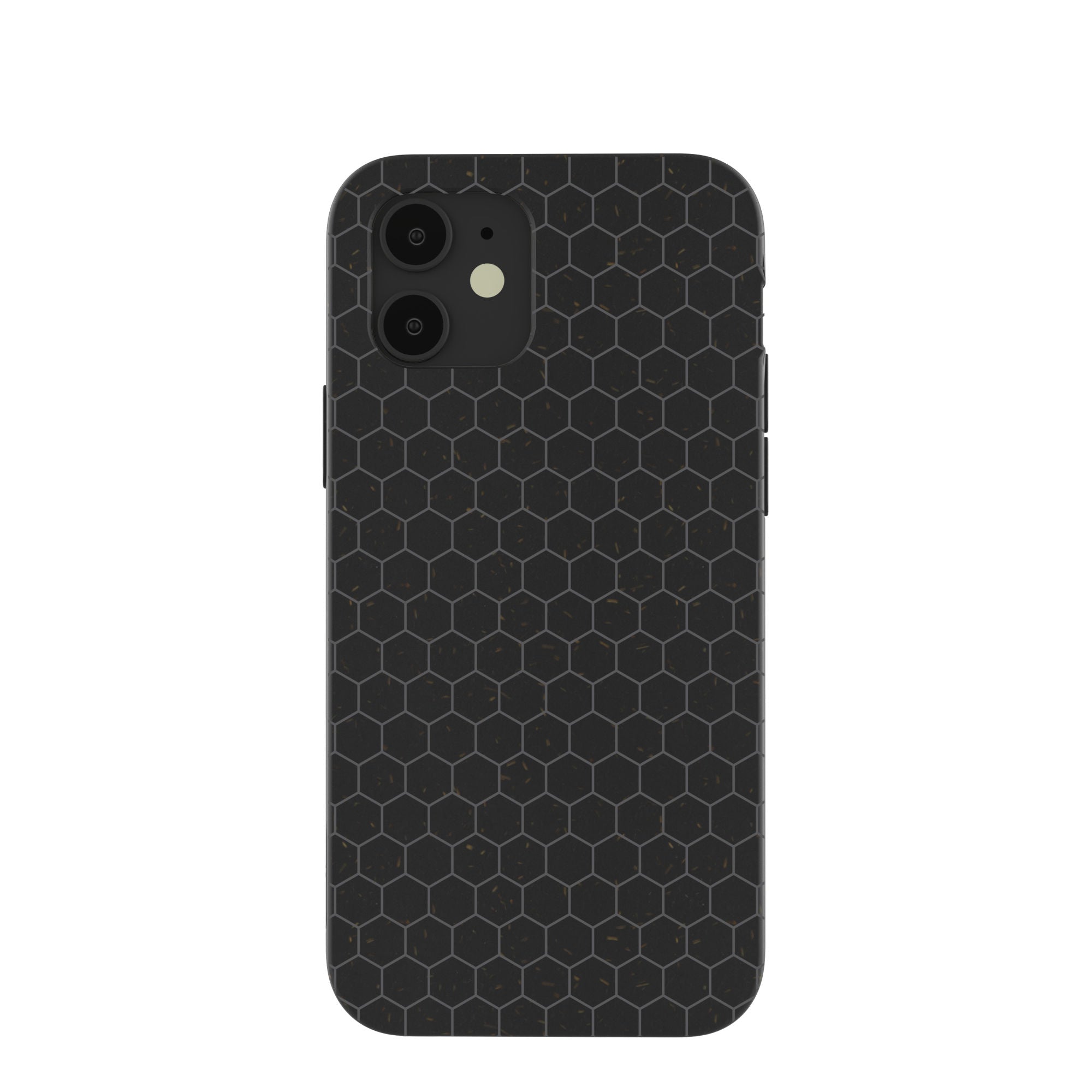 Black Hexclad iPhone 12/ iPhone 12 Pro Case Refurbished - Pela Case refurbished available on Cerqular