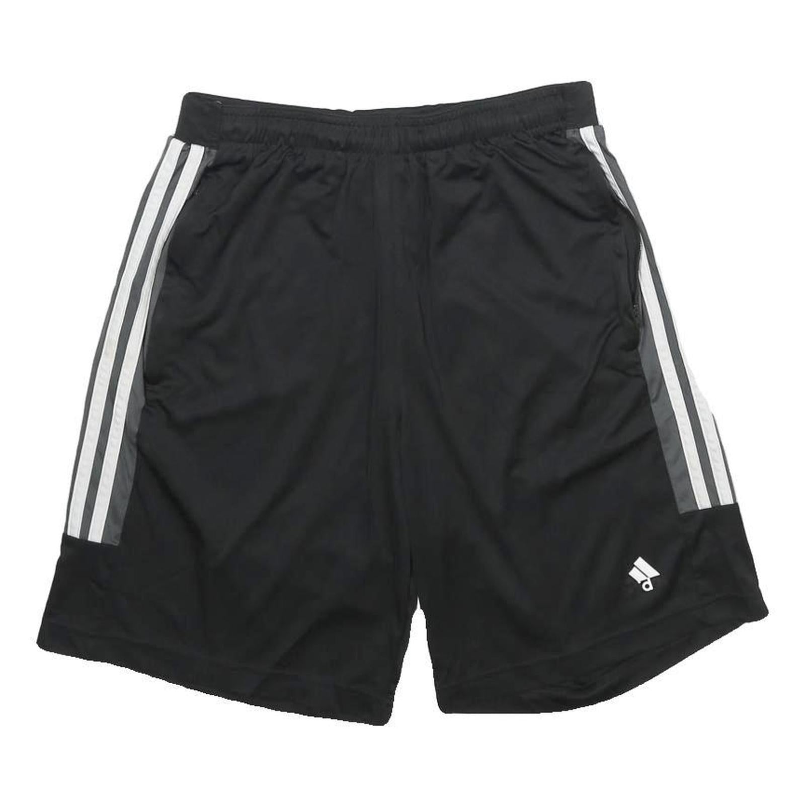 ADIDAS Mens Black Casual Shorts M W26 Polyester Sportswear Refurbished - N/A refurbished available on Cerqular