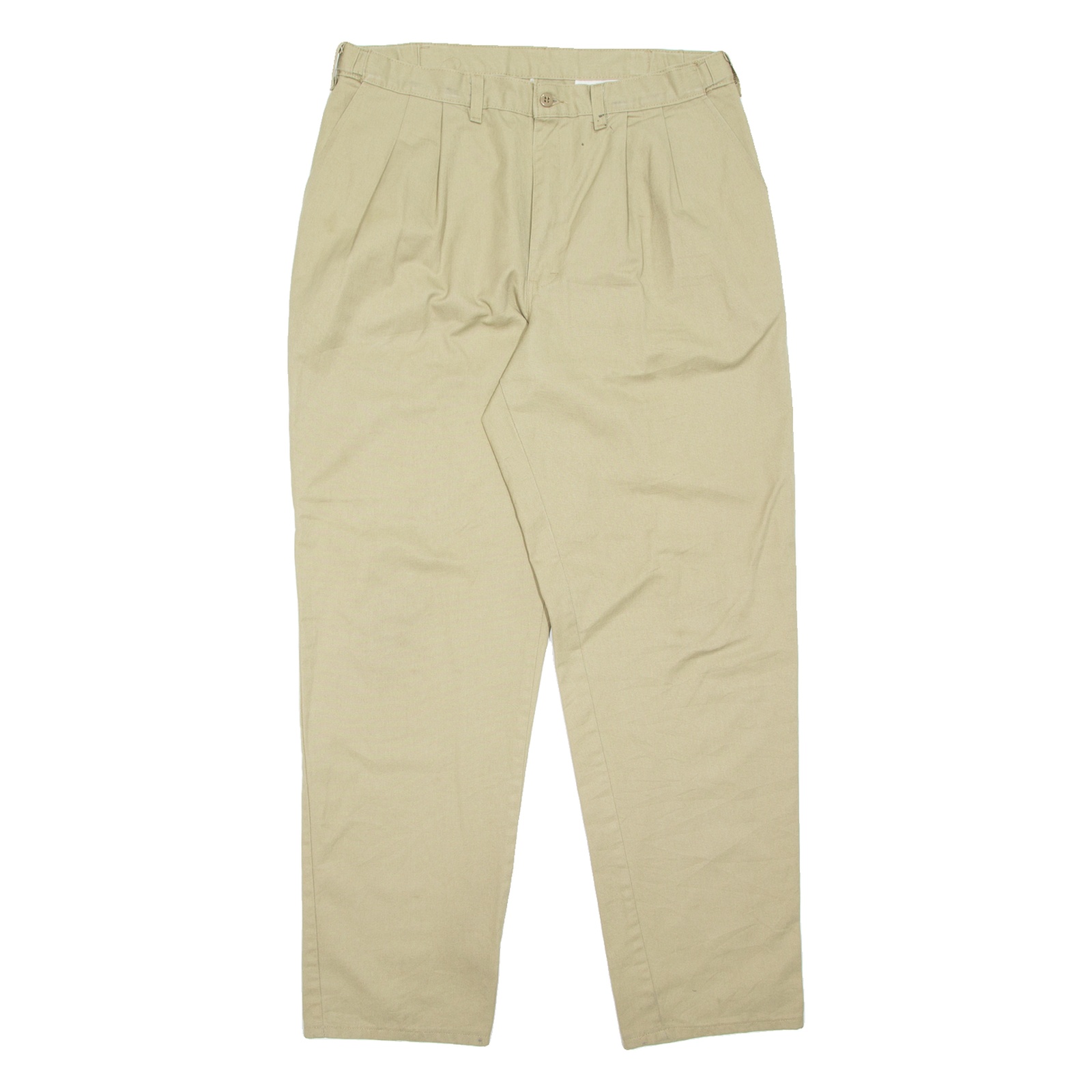 DICKIES Chino Mens Trousers Beige Regular Straight W36 L32 Refurbished - N/A refurbished available on Cerqular