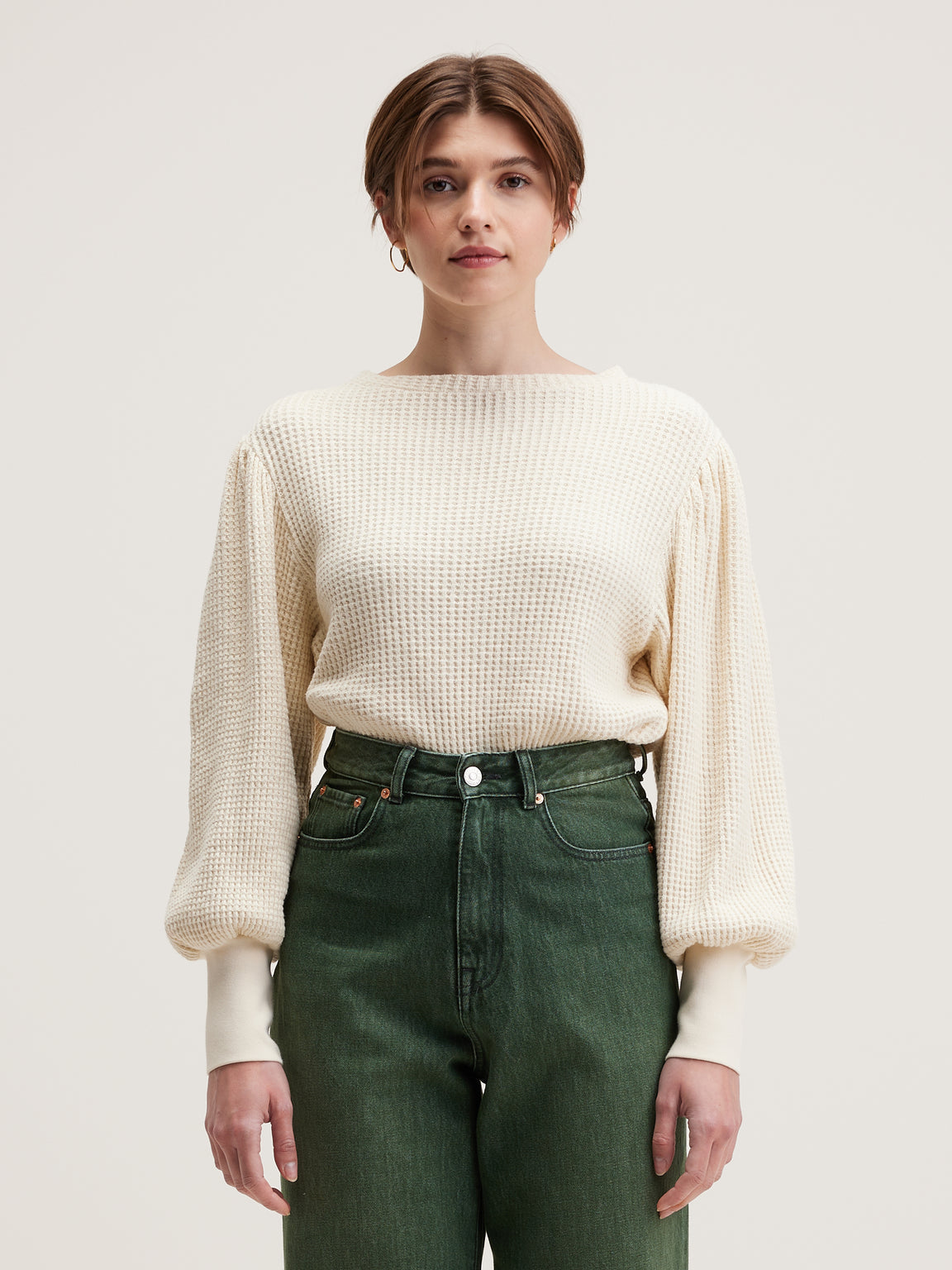 Tshirt Milie42 T1707 Cream | Color: CREAM | Size: 2-M Refurbished - N/A (I could not find a well-known brand with this name refurbished available on Cerqular