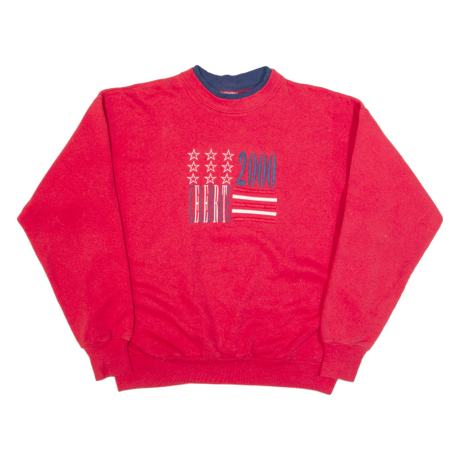 MC SPORTSWEAR 2000 Celebrate Mens Sweatshirt Red M Refurbished - N/A refurbished available on Cerqular