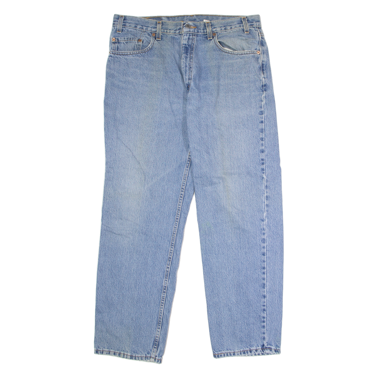 Buy LEVI'S 550 MADE IN USA Jeans Mens Blue Relaxed Tapered 90s W36 L30 Refurbished - $44.19 LEVI'S 550 MADE IN USA Jeans Mens Blue Relaxed Tapered 90s W36 L30 Refurbished - N/A refurbished available on Cerqular