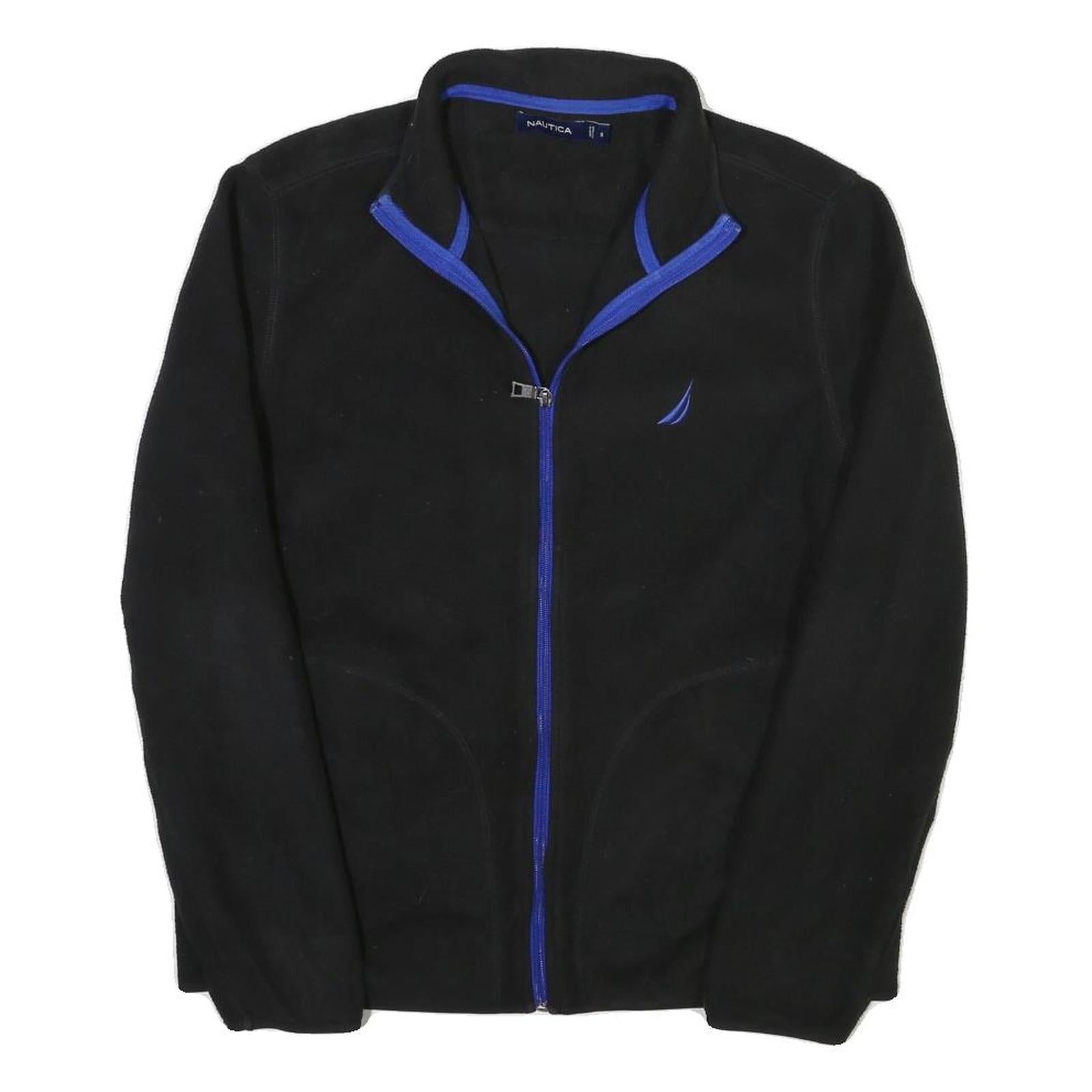 Buy NAUTICA Mens Black & Blue Jacket S Polyester Blend Plain Zip Up Casual Refurbished - $36.39 NAUTICA Mens Black & Blue Jacket S Polyester Blend Plain Zip Up Casual Refurbished - N/A refurbished available on Cerqular