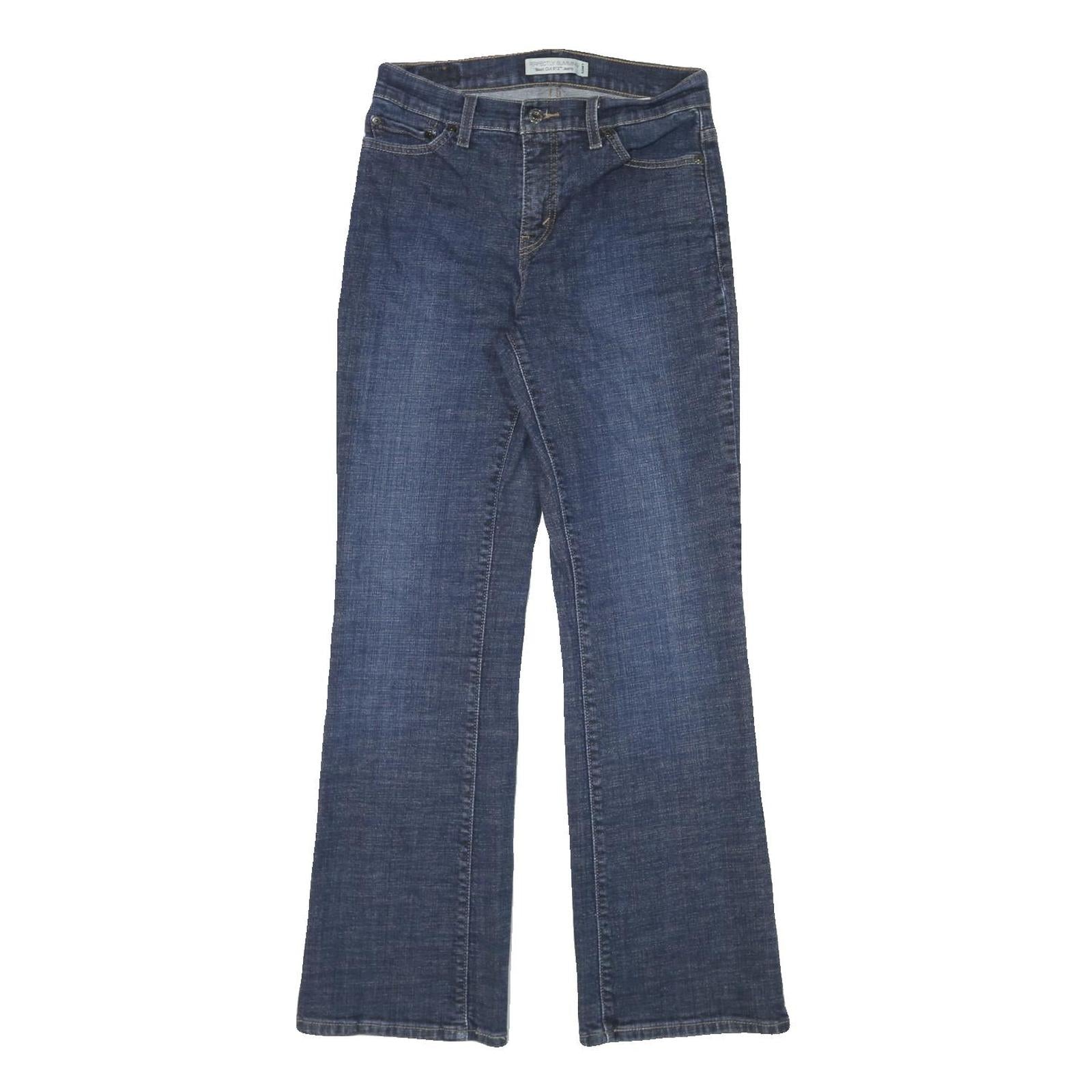 LEVI'S 512 Womens Jeans Blue Regular Bootcut Denim Medium W28 L30 Stylish Refurbished - N/A refurbished available on Cerqular