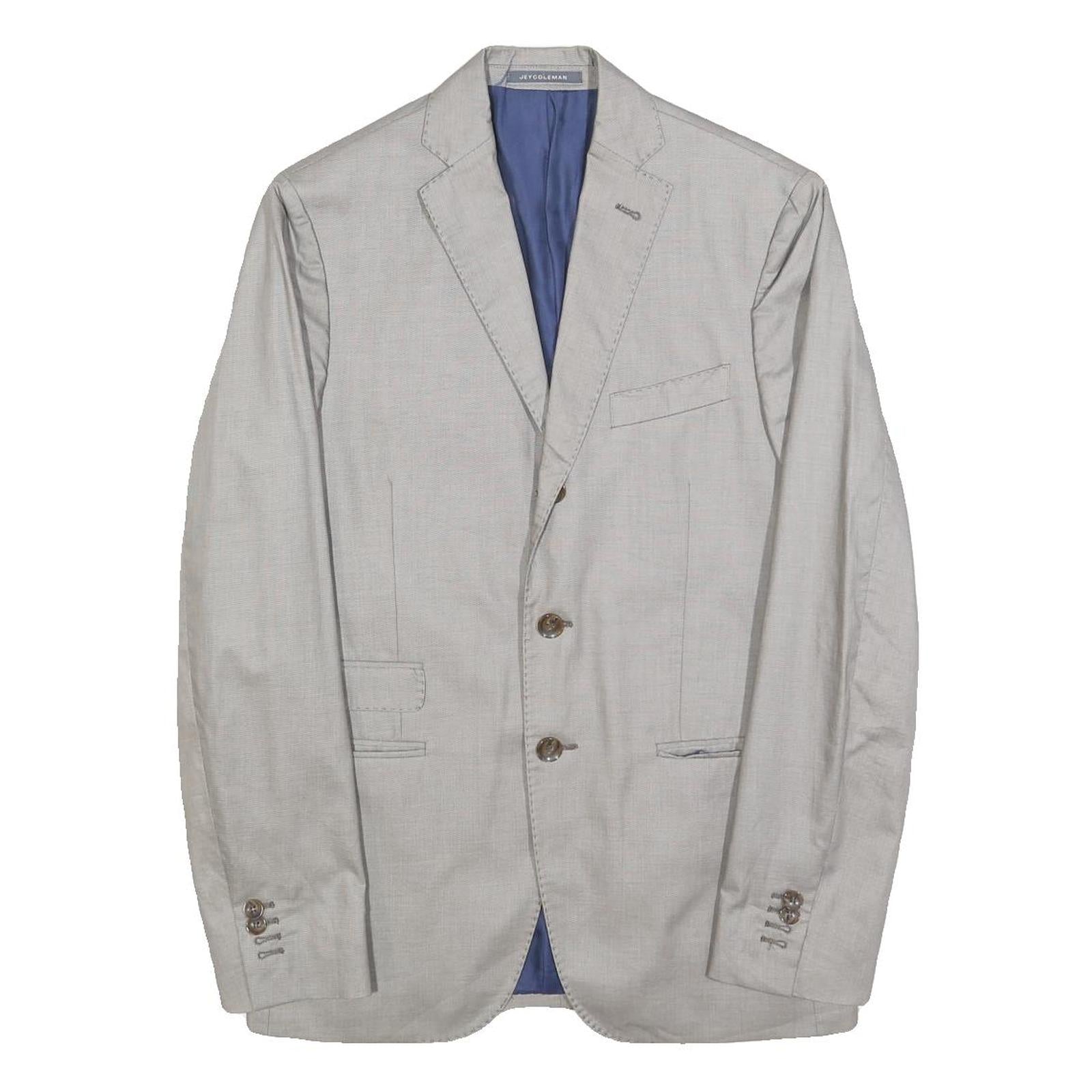 Buy JEY COLEMAN Mens Grey Single Breasted Jacket S Woven Classic Button Closure Refurbished - $48.09 JEY COLEMAN Mens Grey Single Breasted Jacket S Woven Classic Button Closure Refurbished - N/A refurbished available on Cerqular