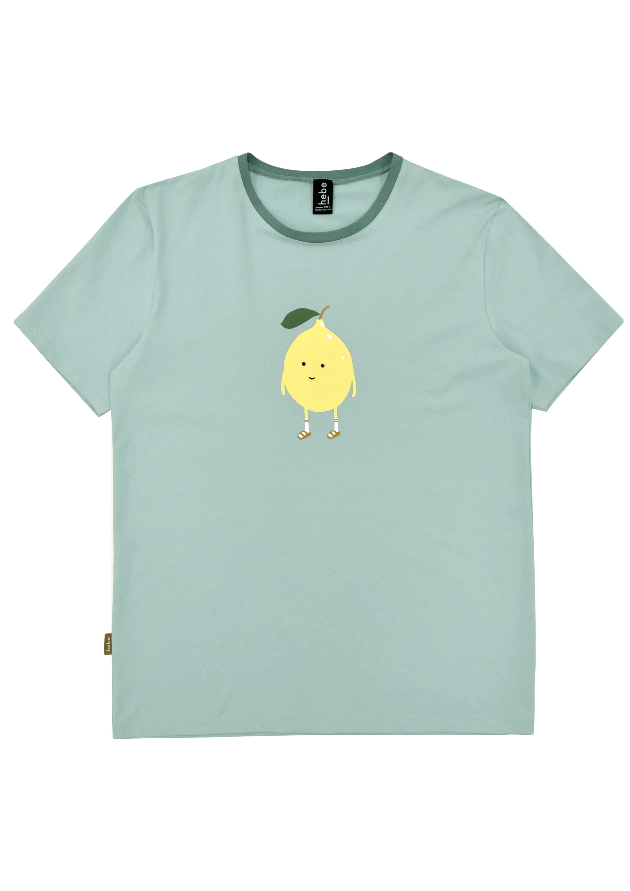 Organic cotton men T-shirt with Lemon | Size: S Refurbished - N/A (Note: This brand may not be well-known globally refurbished available on Cerqular
