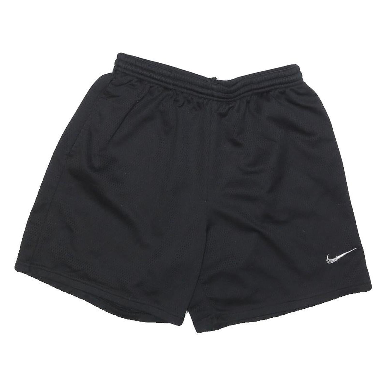 NIKE Mens Black Sports Casual Shorts M W30 Polyester Blend Lightweight Refurbished - N/A refurbished available on Cerqular