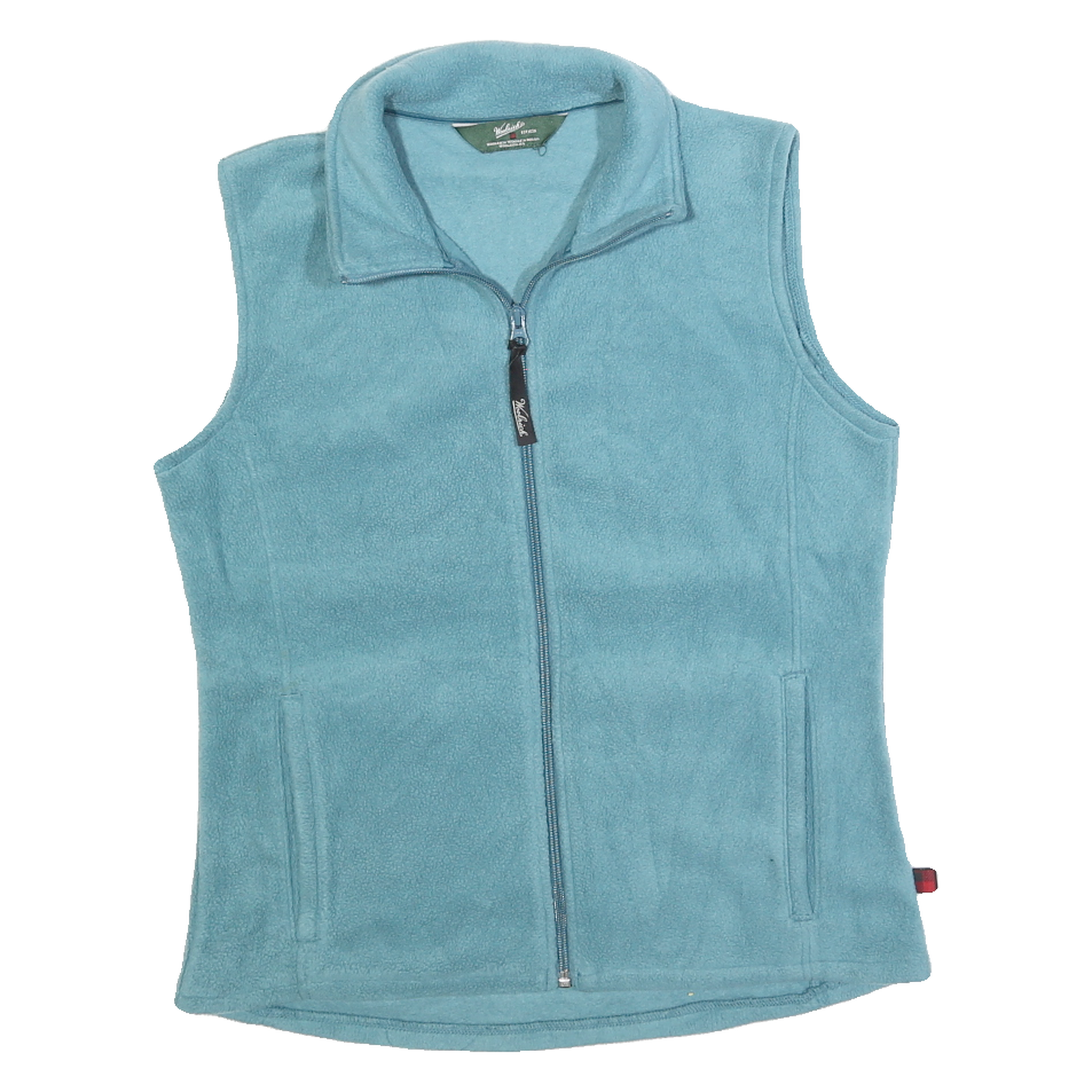 WOOLRICH Womens Blue Polyester Sleeveless Zip Fleece S Jacket Casual Outdoor Refurbished - N/A refurbished available on Cerqular